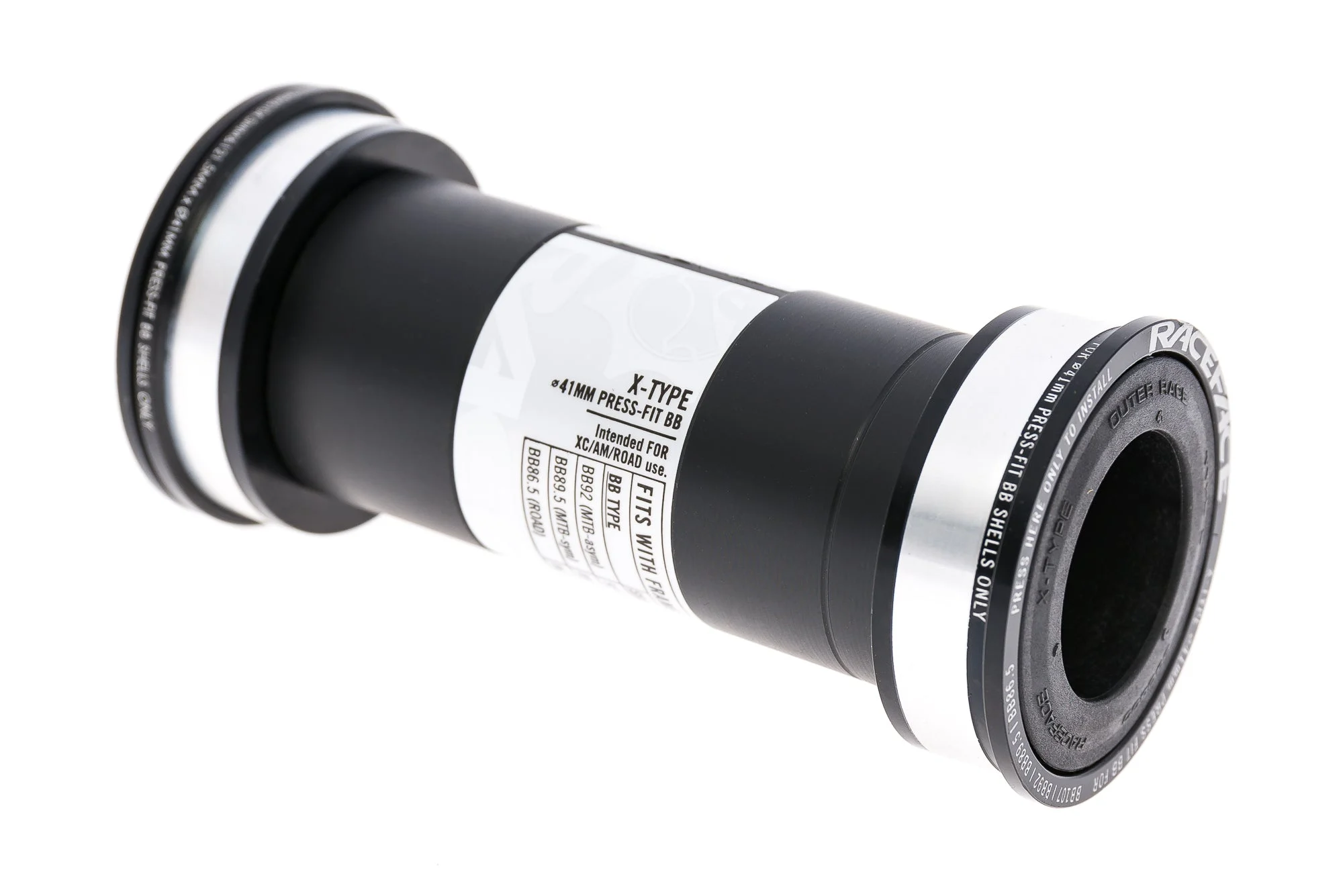 Race Face X-Type Bottom Bracket - For Pressfit 41mm Shells ONLY 24mm Spindle
