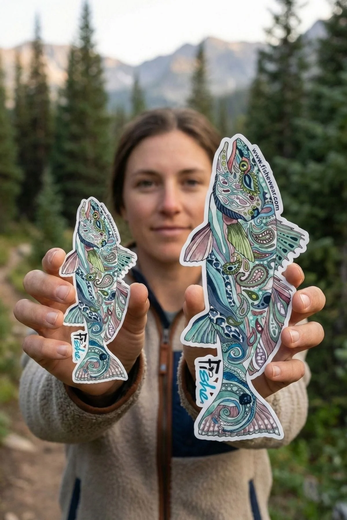 Radiant Redfish Sticker