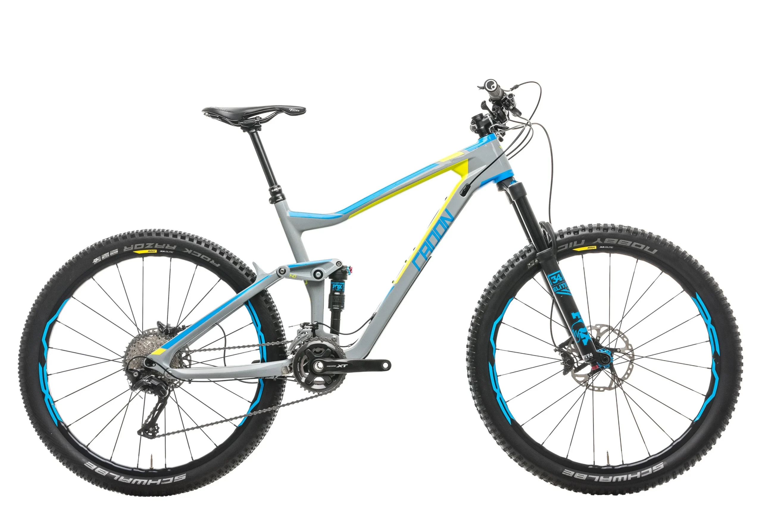 Radon Slide 140 Carbon Mountain Bike - 2017, 20"