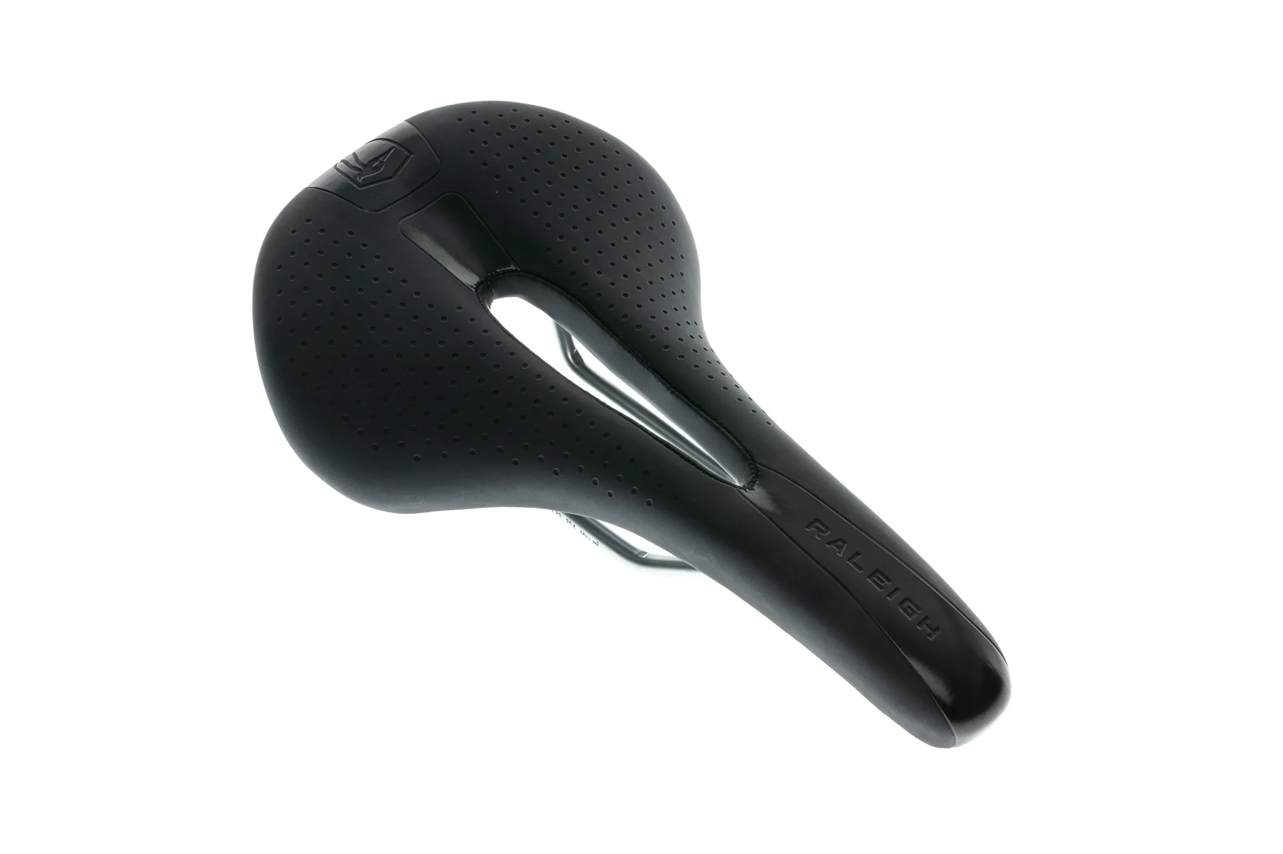 Raleigh Velo Saddle 155mm Cr-Mo Rails Black