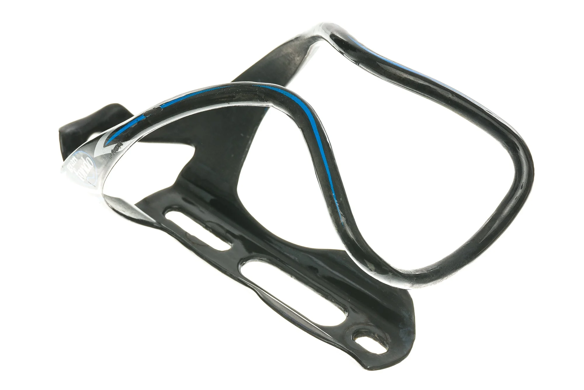 RavX Gamma XCarbon Water Bottle Cage Black / Blue / Grey