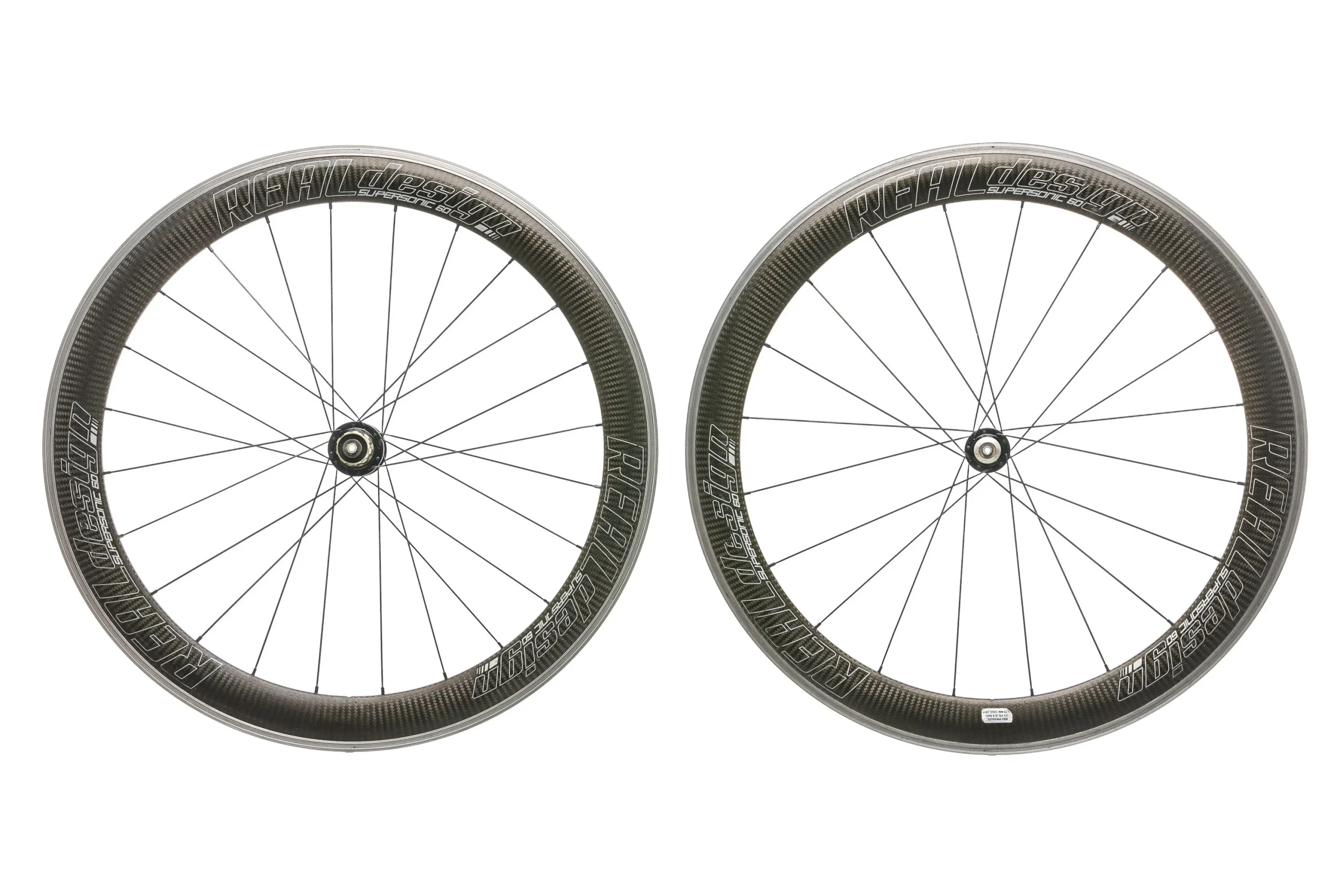 Real Design Ultrasonic 60 Carbon Clincher 700c Wheelset