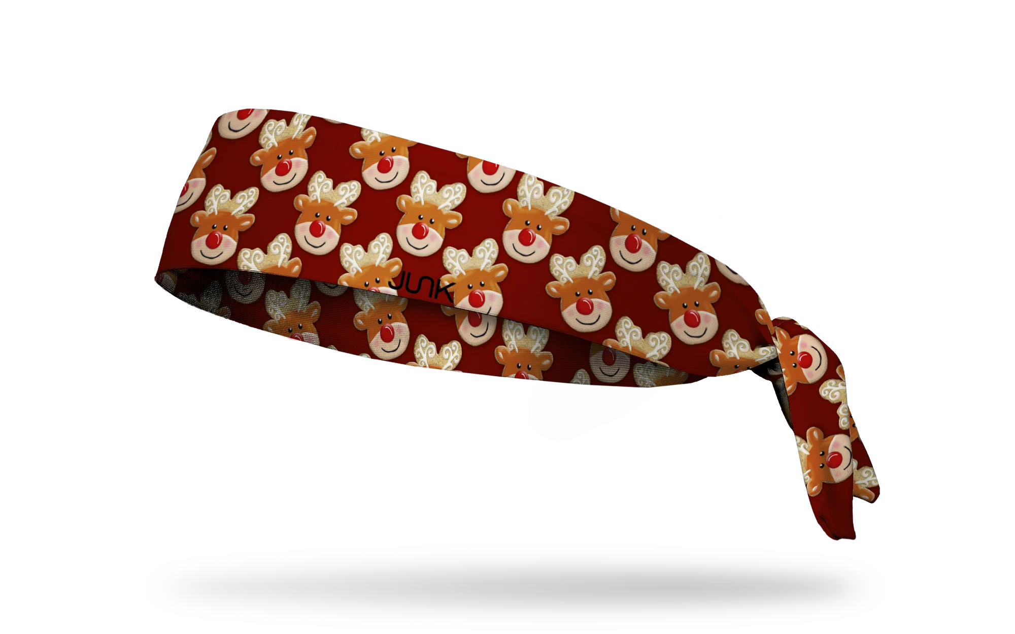 Reindeer Snacks Flex Tie Headband