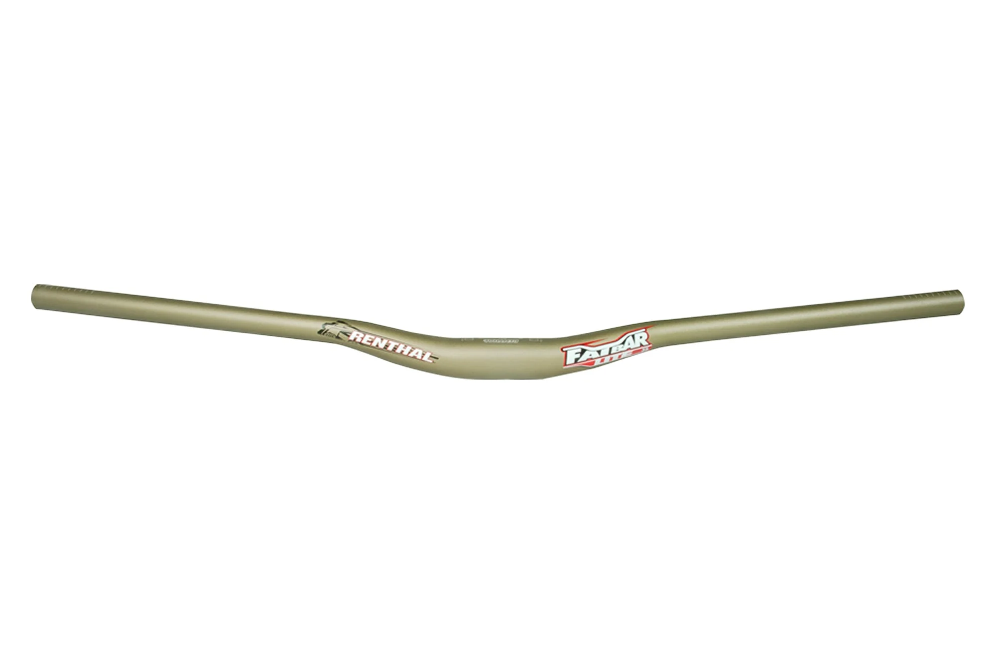 Renthal Fatbar Lite Handlebar 31.8mm 760mm Riser Aluminum Gold