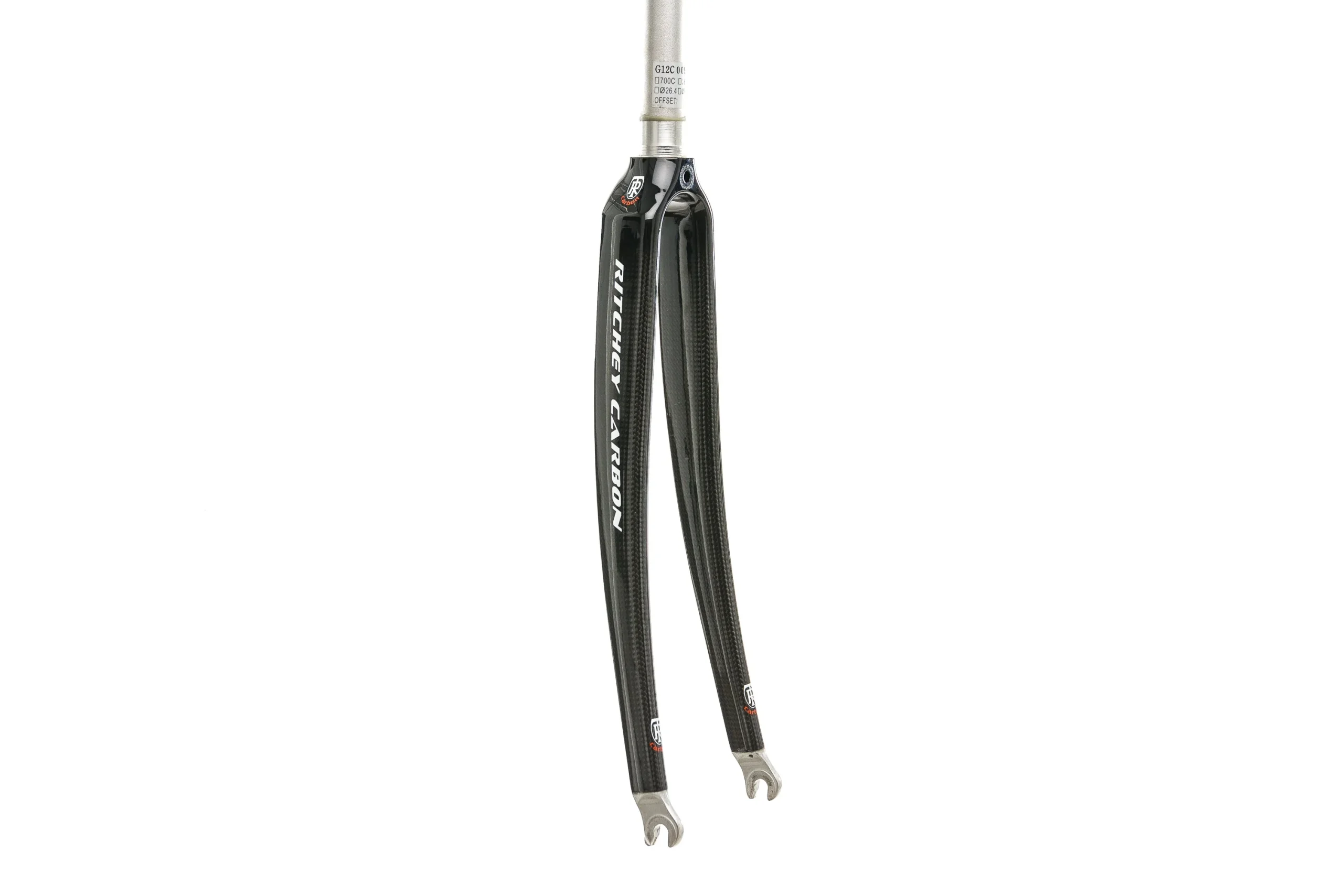 Ritchey Carbon Road Fork 700c 9x100mm Quick Release 1" Steerer Black