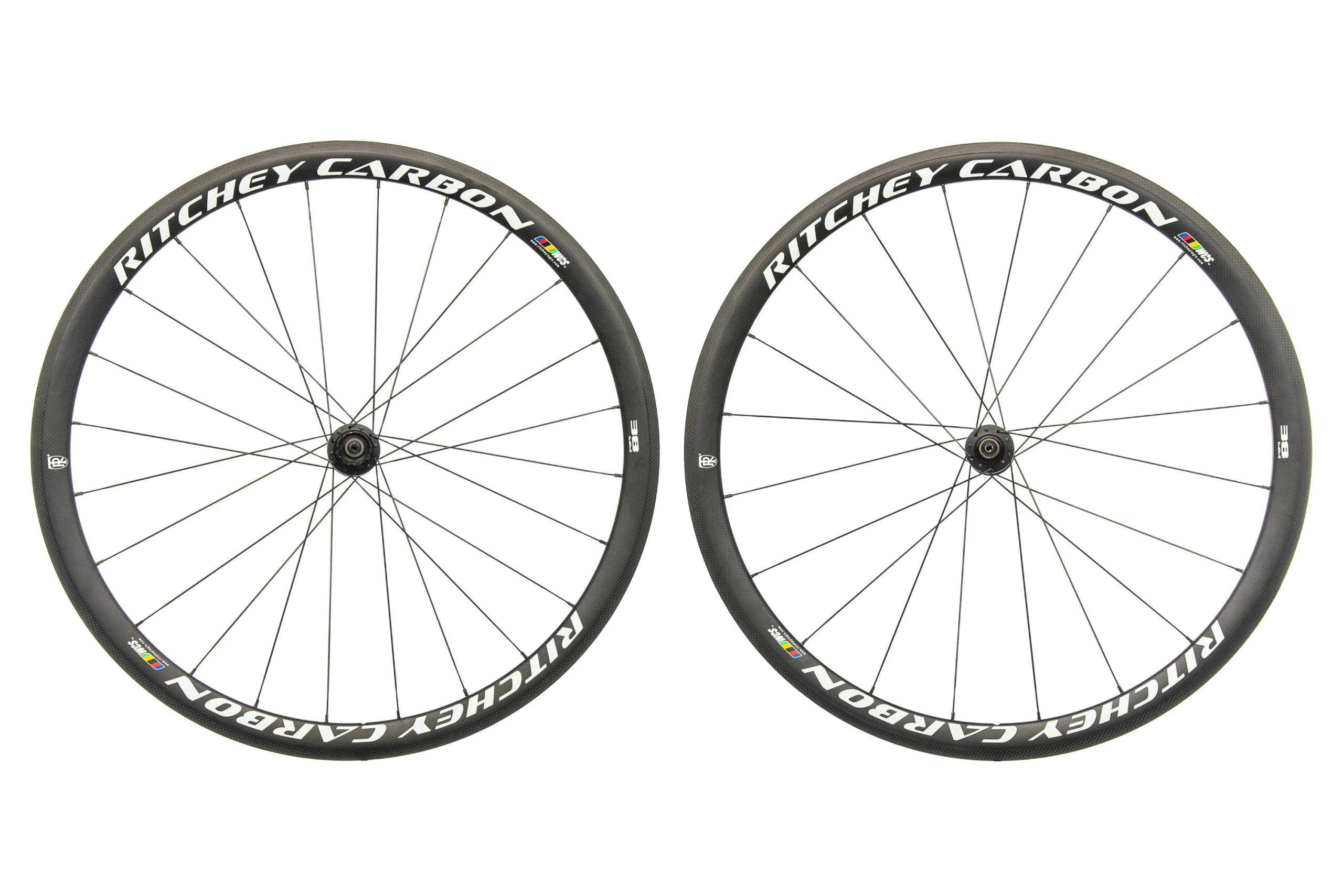 Ritchey WCS Carbon 38mm Carbon Tubular 700c Wheelset