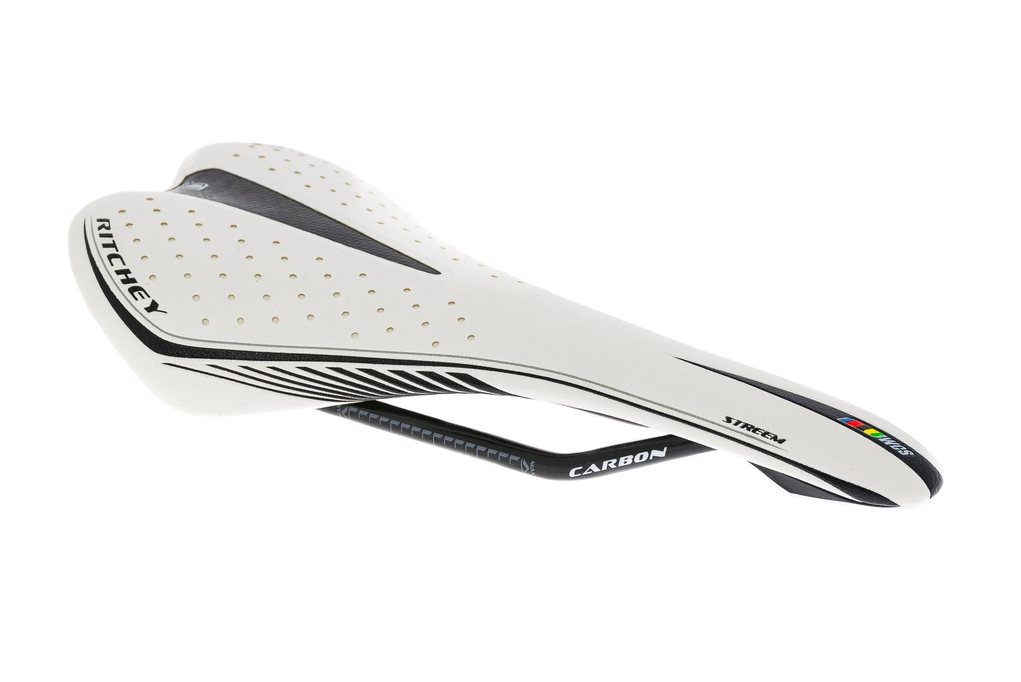 Ritchey WCS Streem Saddle 130mm Carbon Rails White