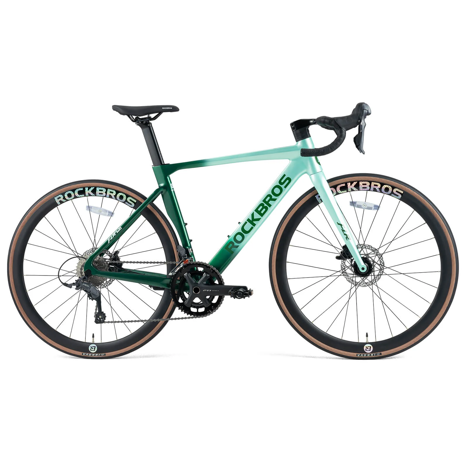 ROCKBROS FLR-W3 700C Road Bike Green Gradient