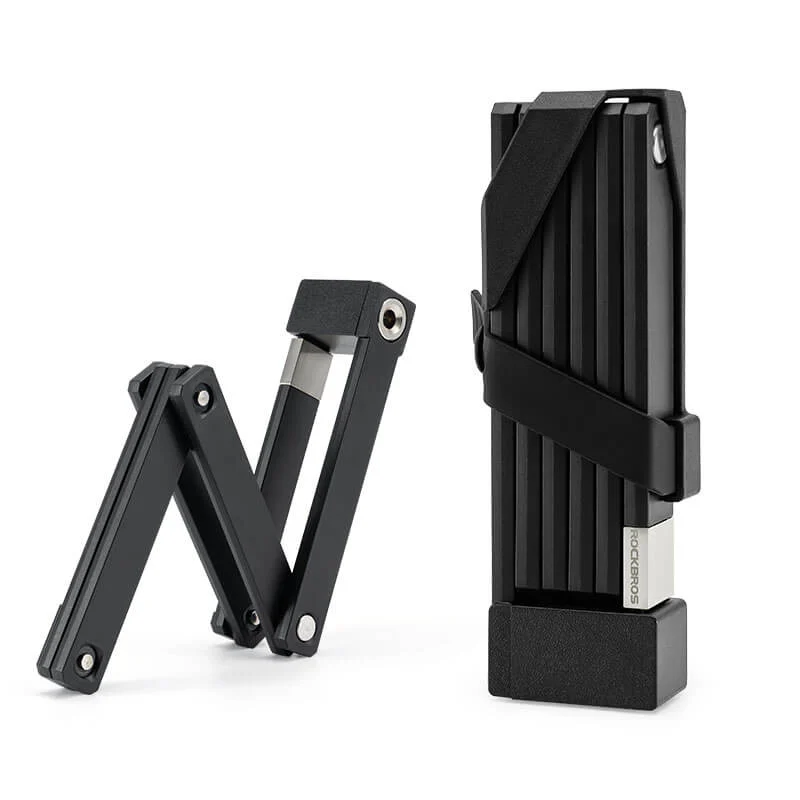 ROCKBROS Folding Bike Lock Key Type Anti-Theft Bicycle Lock