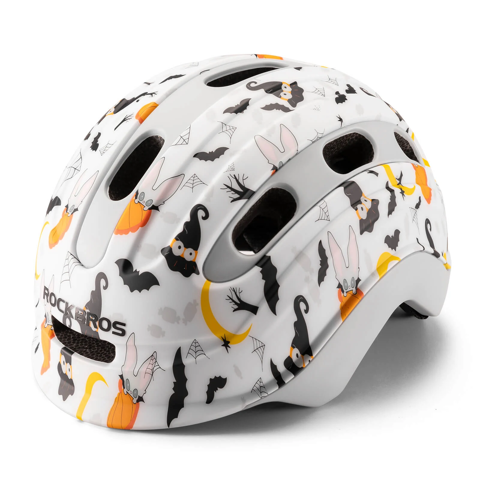 ROCKBROS Kids' Bike Helmet with Tail Light Mounting Option