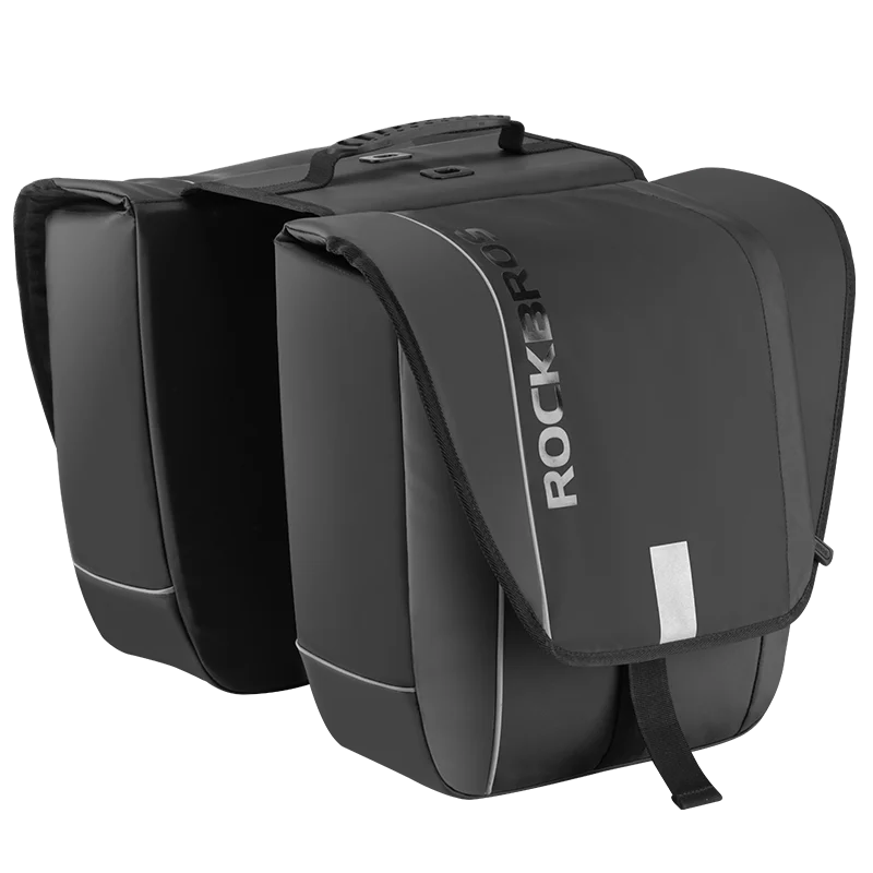 ROCKBROS Super Bicycle Pannier Bags in Black