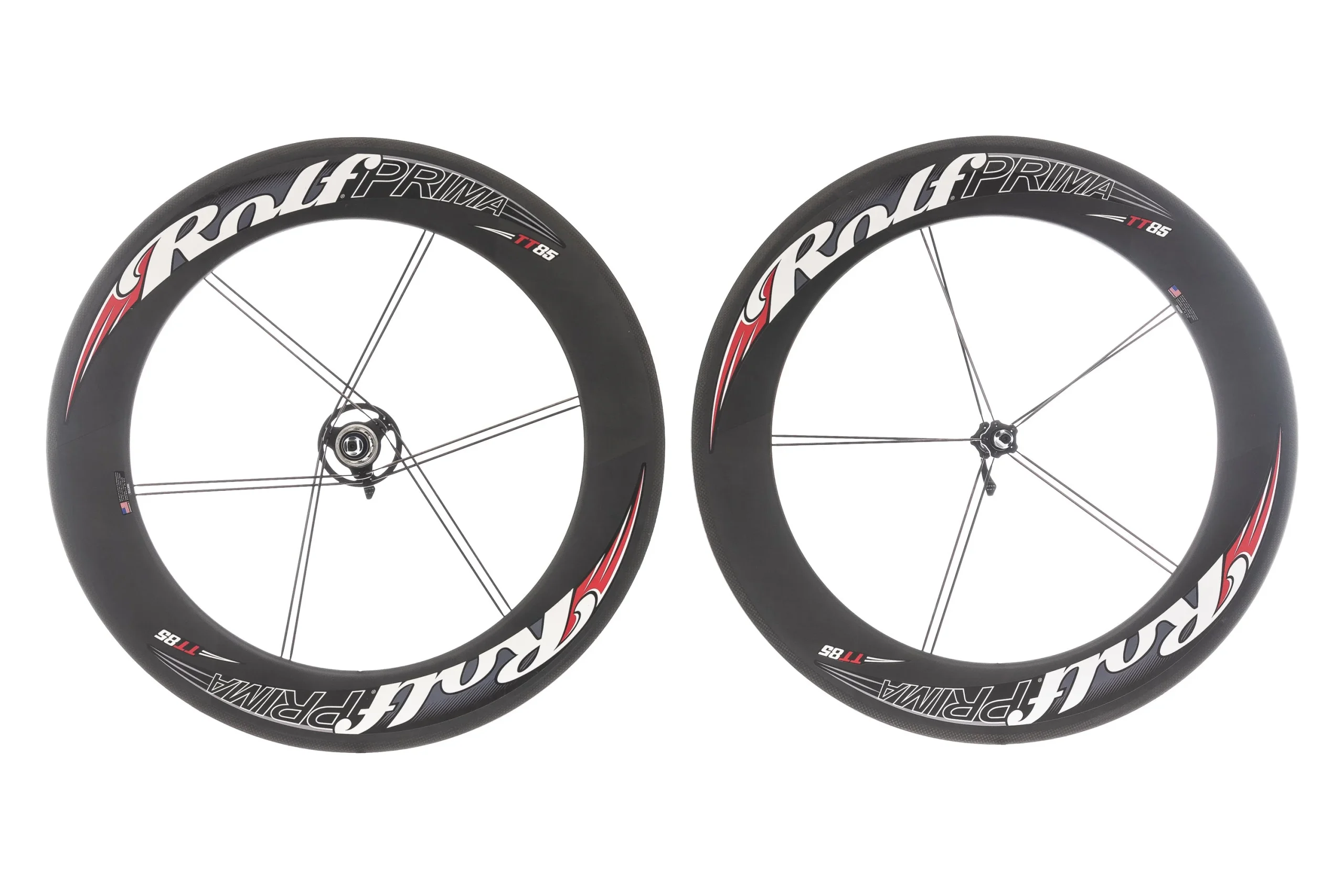 Rolf Prima TT85 Carbon Tubular 700c Wheelset