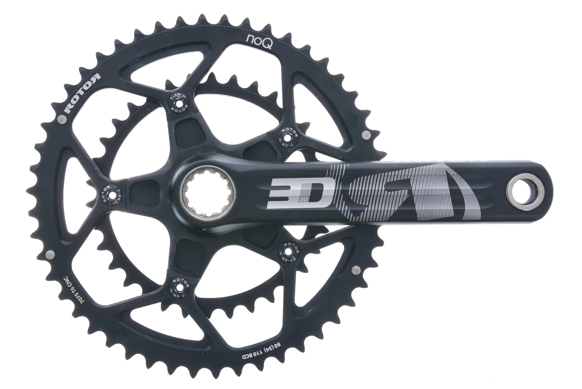 Rotor 3D30 Crank Set 11 Speed 170mm 50/34T 110mm BCD BB30 NoQ