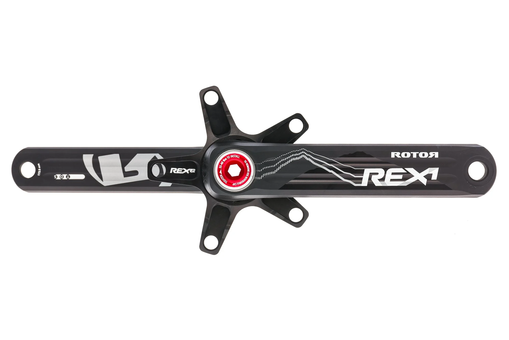 Rotor Rex 1.2 Crank Arms 11 Speed 172.5mm 110/60mm BCD BB30
