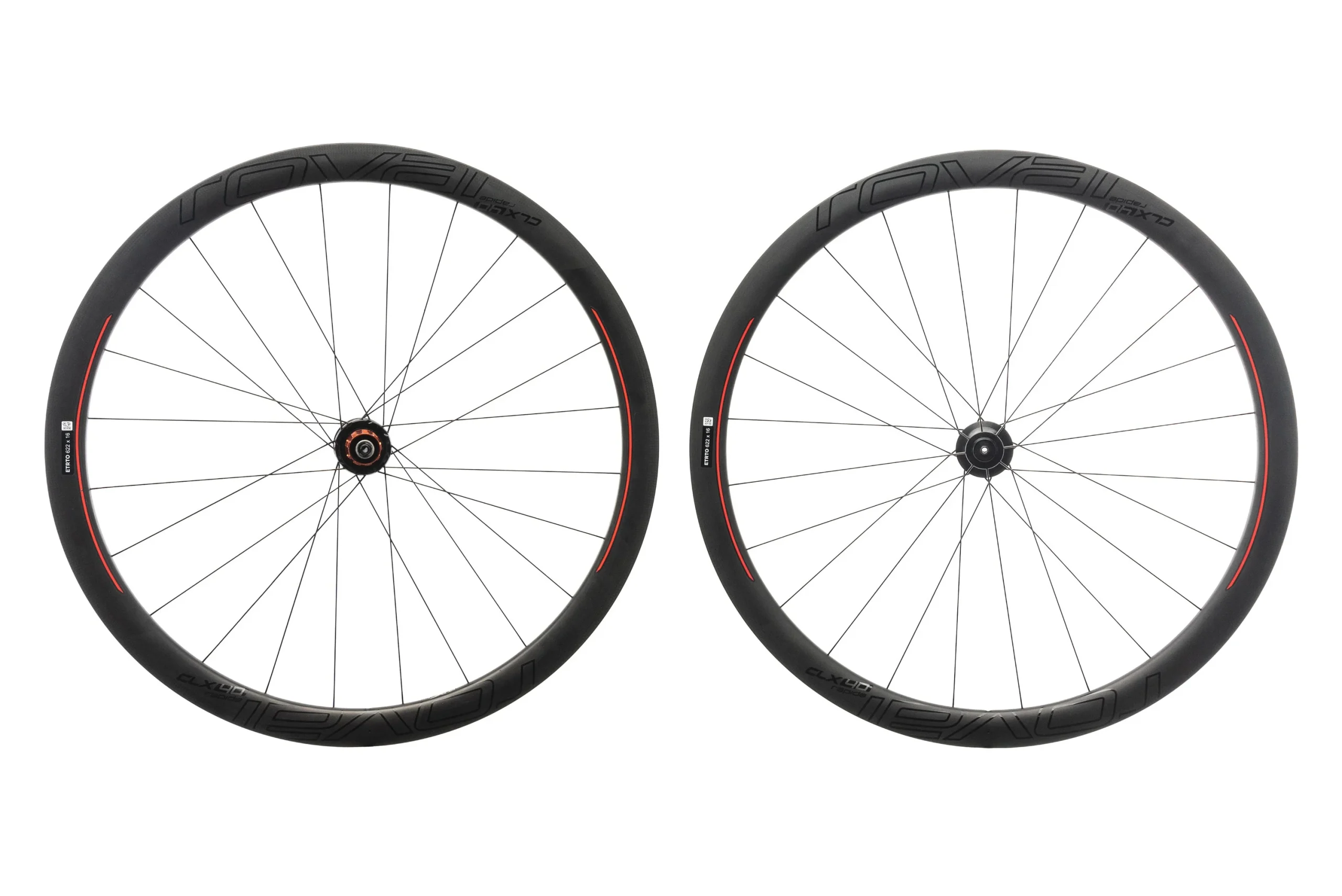 Roval CLX 40 Rapide Disc Carbon Clincher 700c Wheelset