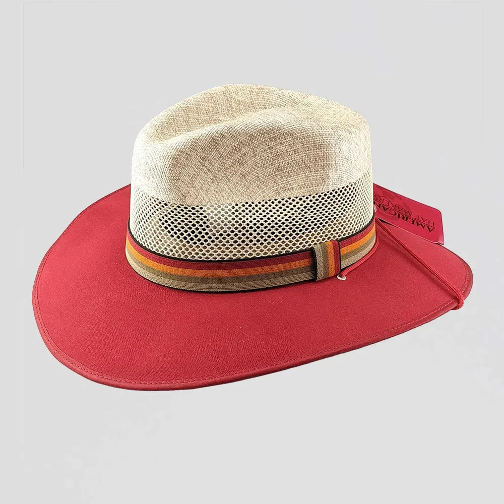 Roxy | Womens Red Mesh Sun Hat