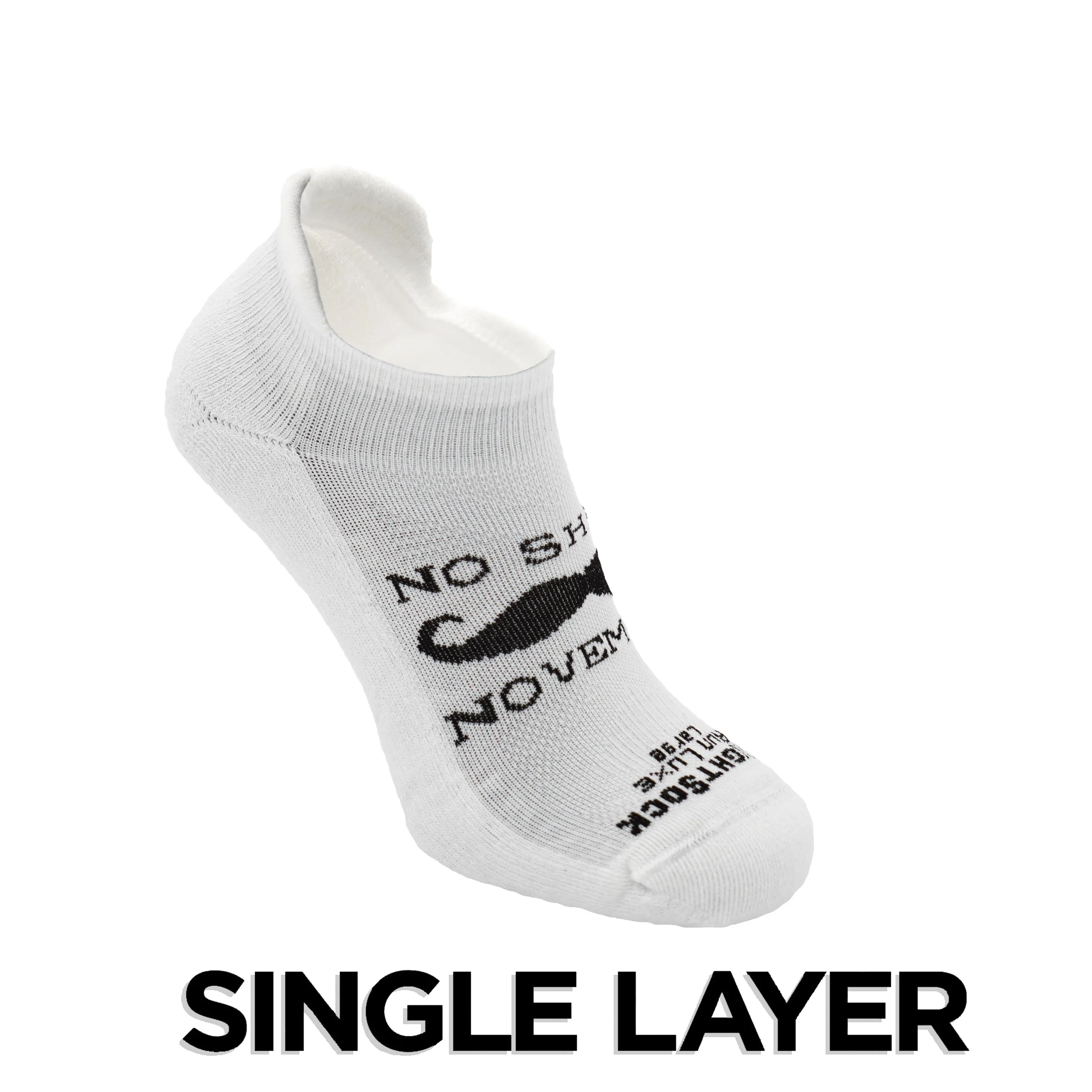 Run Luxe - Tab Length -No Shave November - Single Layer