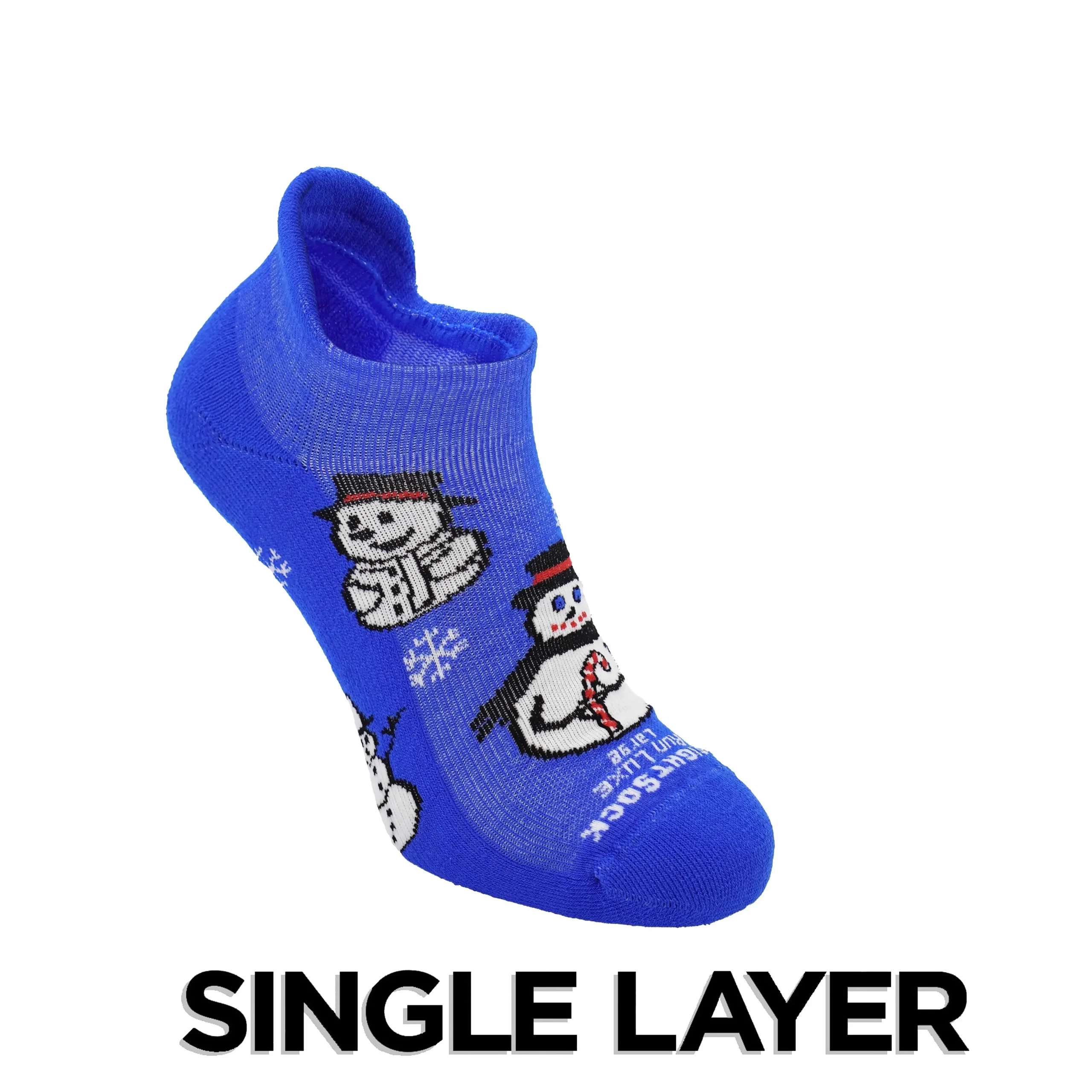 Run Luxe - Tab Length - Snowman - Single Layer