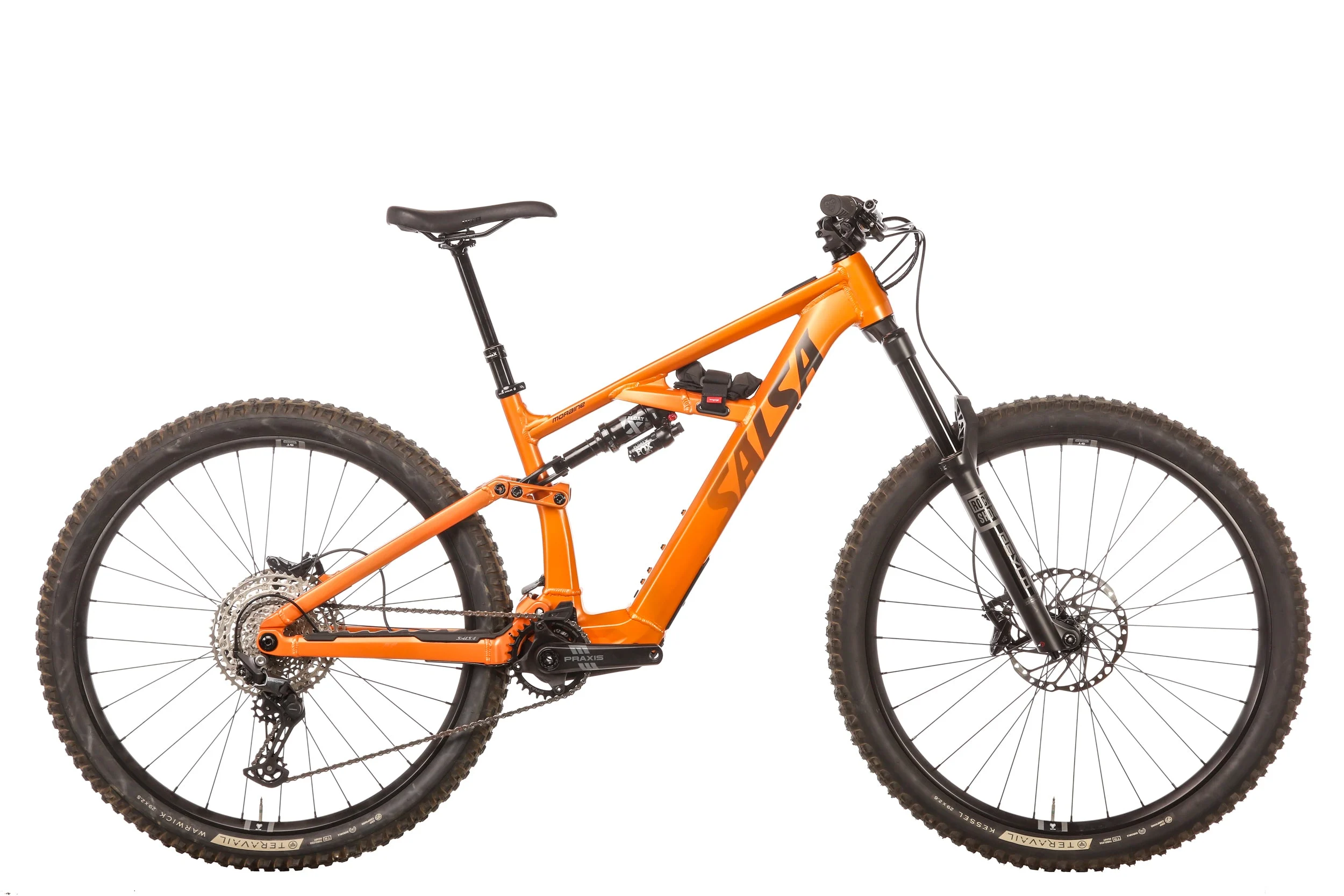 Salsa Cycles Moraine Deore Mountain E-Bike - 2024, Medium
