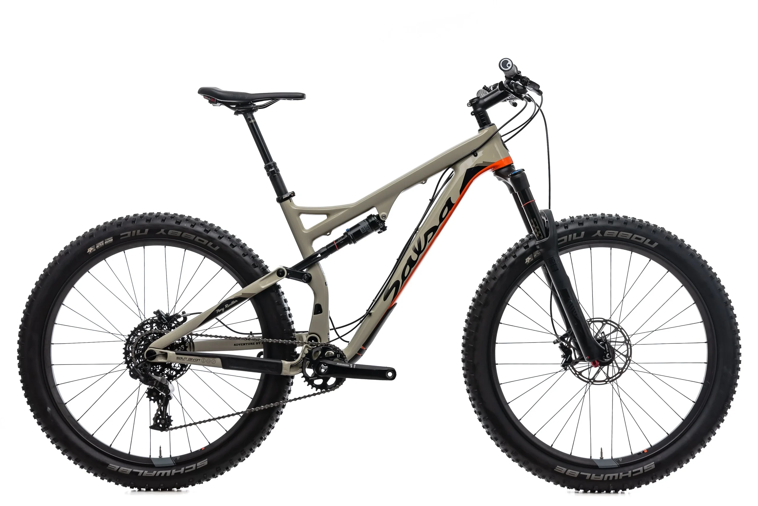 Salsa Pony Rustler Carbon Mountain Bike - 2017, Medium