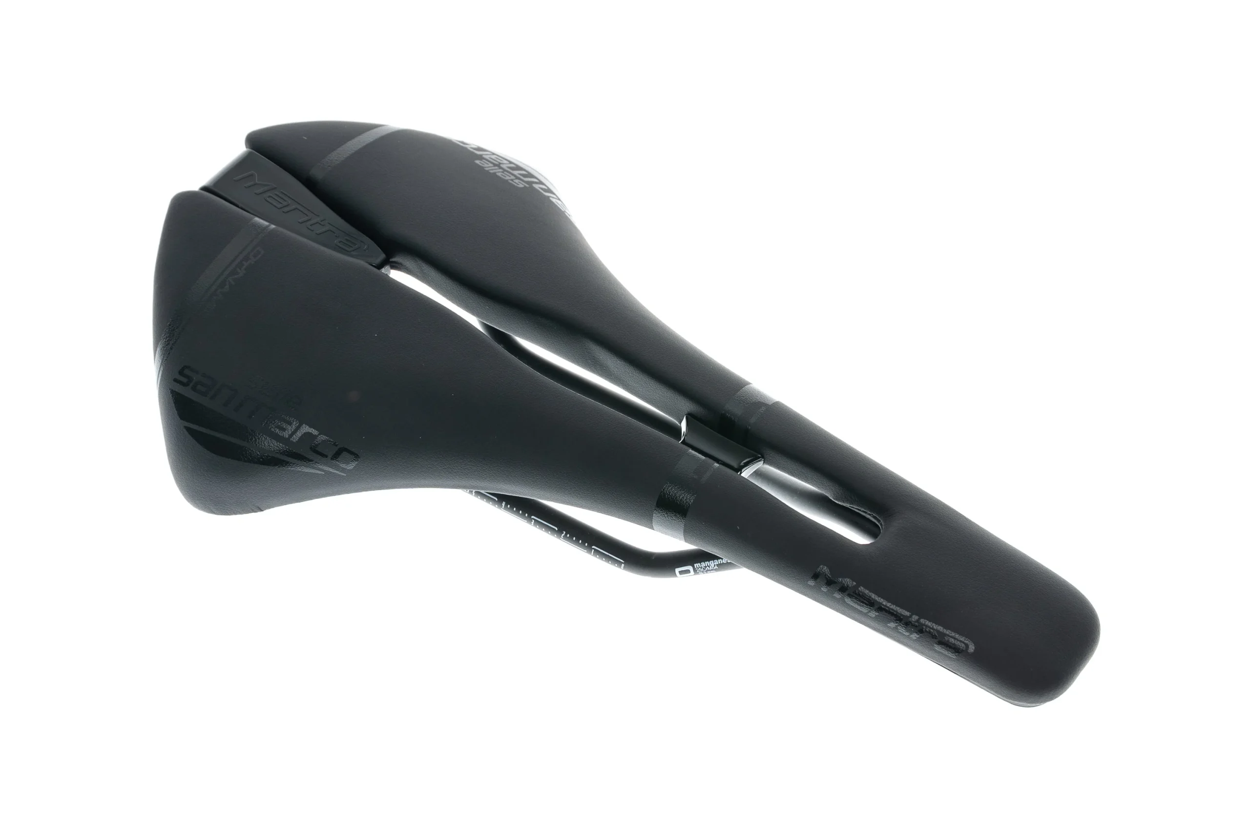 San Marco Mantra Dynamic Wide Open Saddle 146mm Manganese Rails Black