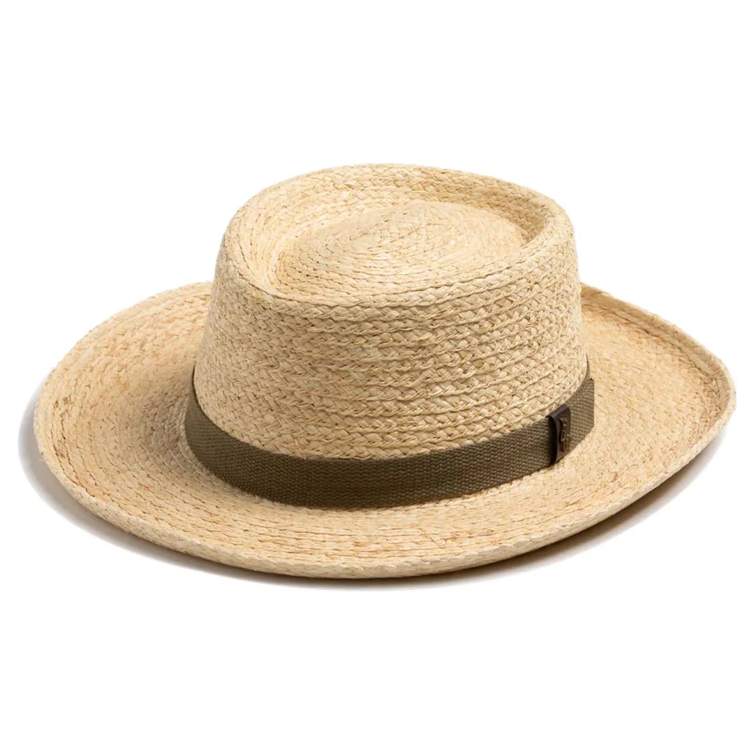 Scala - Driver Raffia Gambler Hat