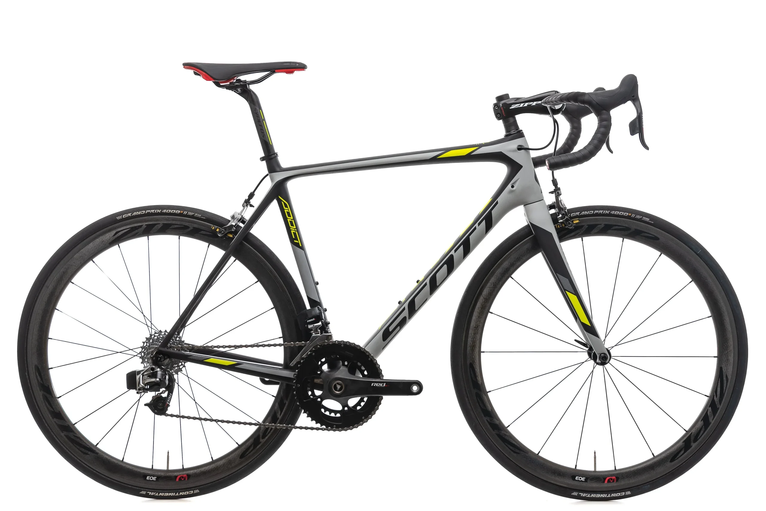 Scott Addict 10 Road Bike - 2017, LARGE