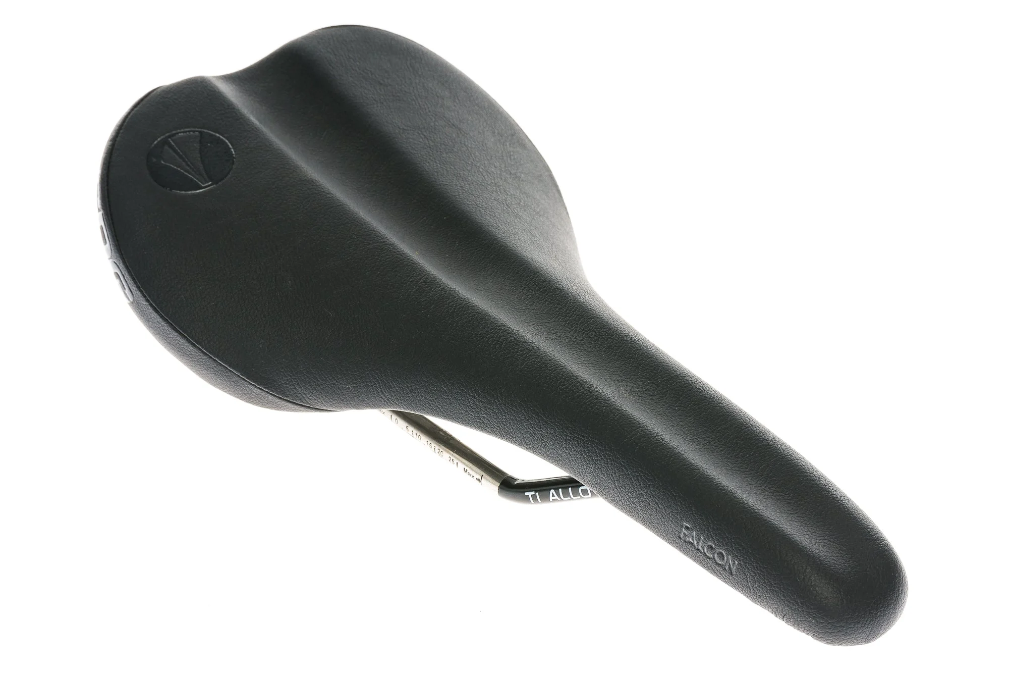 SDG Falcon Saddle 140mm Ti Alloy Rails Black