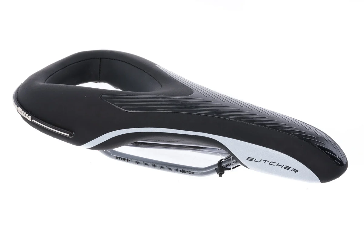Selle Italia Butcher Saddle 145mm Alloy Rails Black