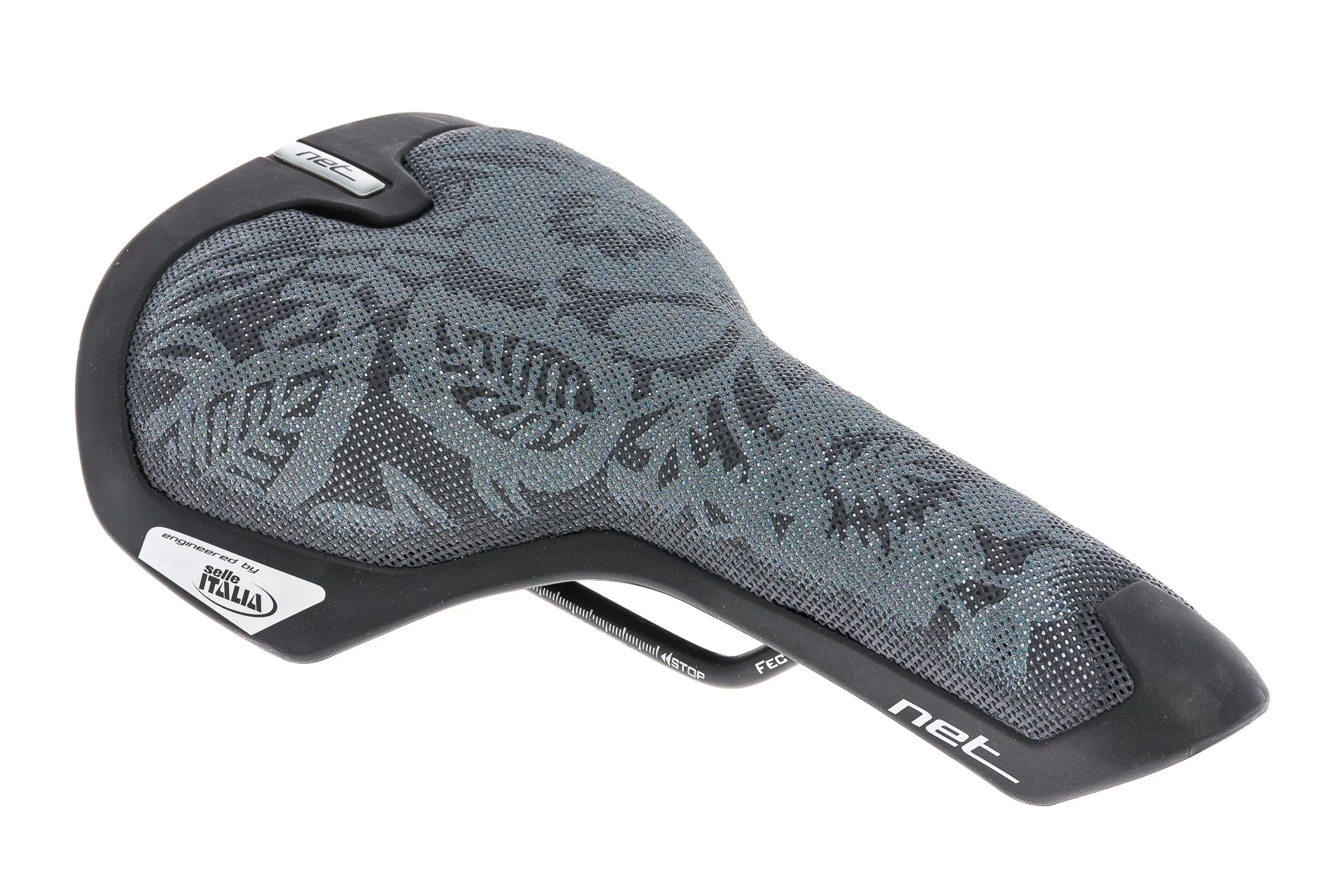 Selle Italia Net Saddle 168mm Alloy Rails Black
