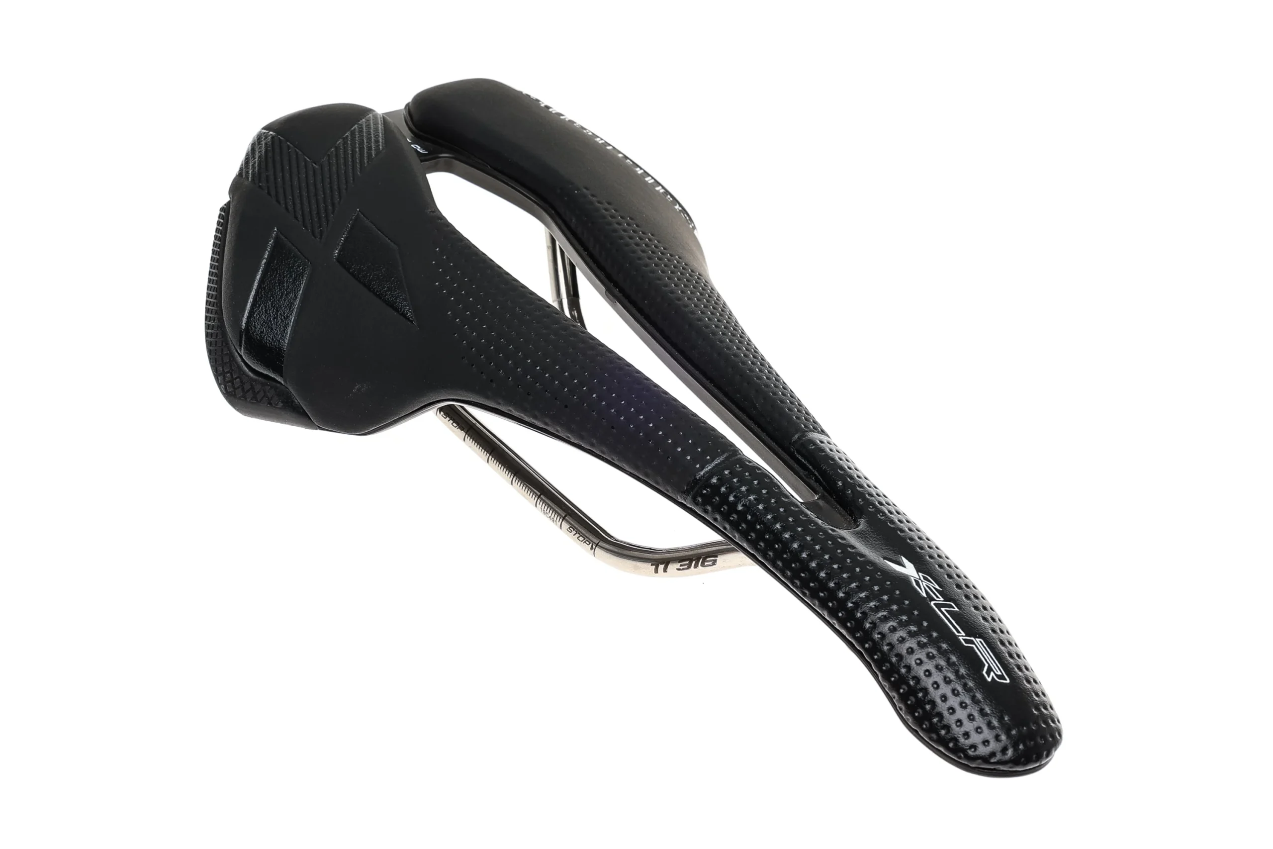 Selle Italia X-LR Superflow Saddle 145mm Titanium Rails Black