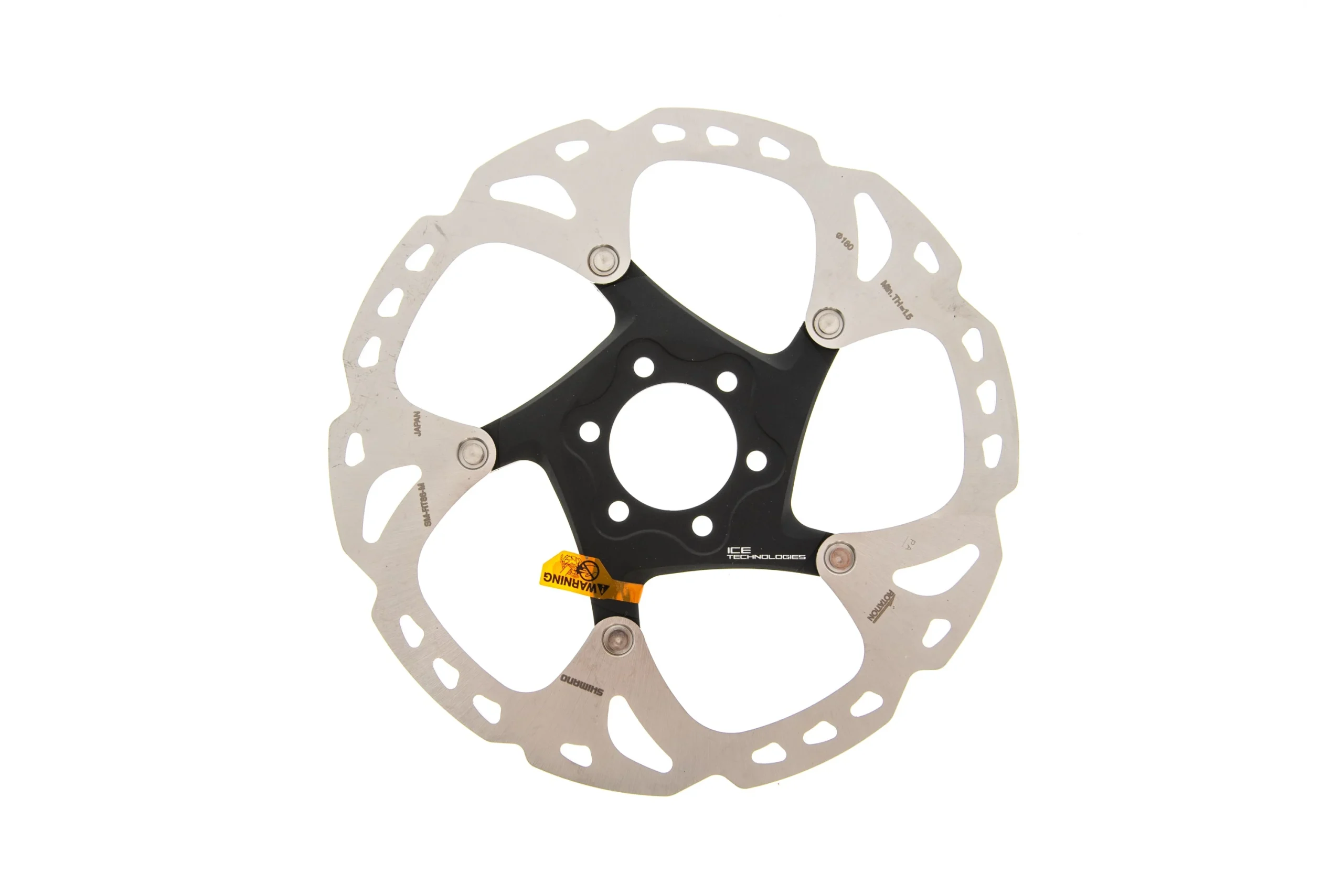Shimano Deore XT SM-RT86 Ice Tech Disc Brake Rotor 180mm 6 Bolt