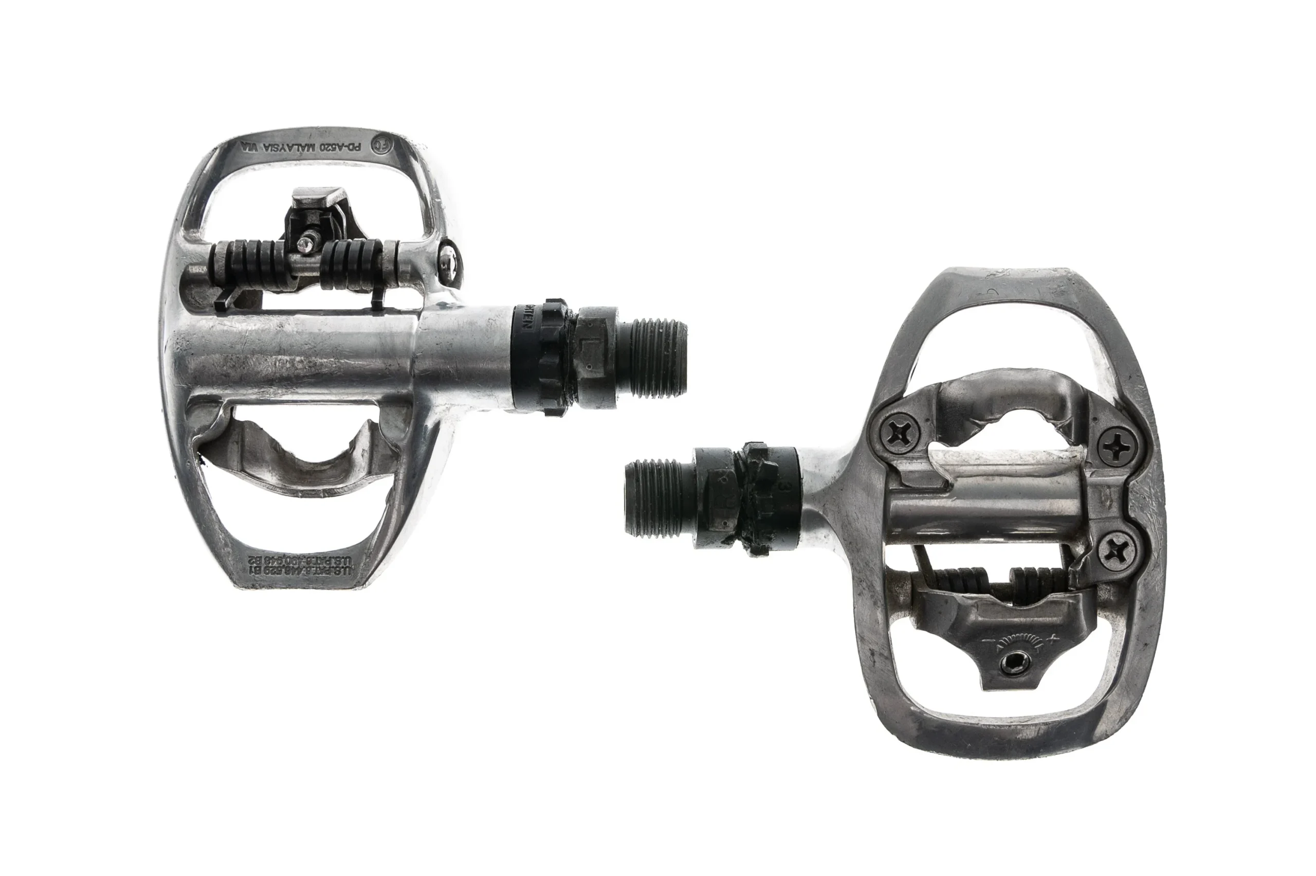 Shimano PD-A520 Pedals Clipless Silver