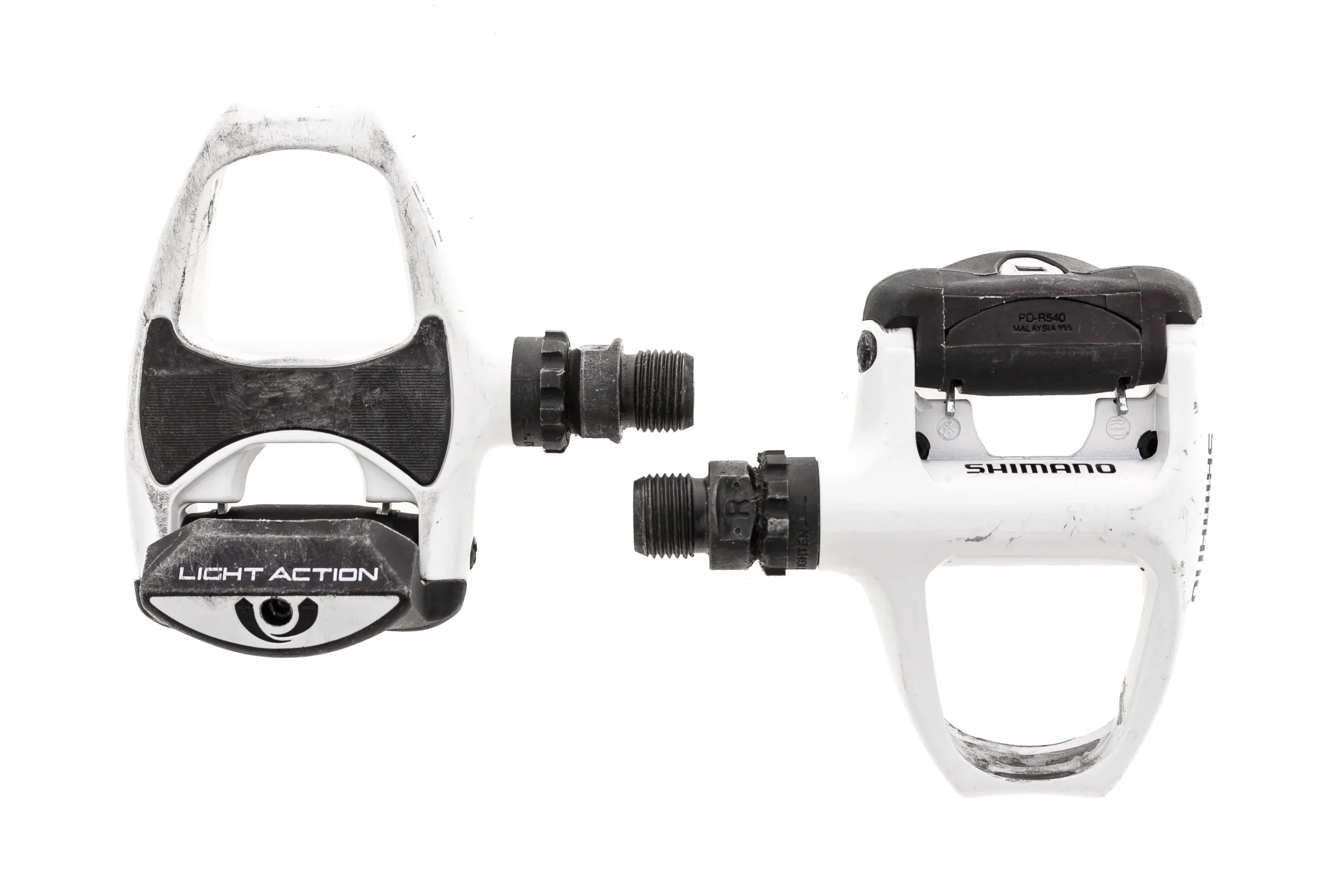 Shimano PD-R540 Light Action Pedals Clipless White