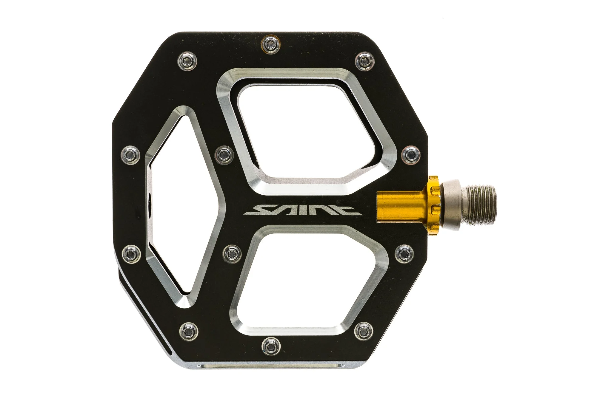 Shimano Saint PD-M828 Flat Pedals Black/Silver