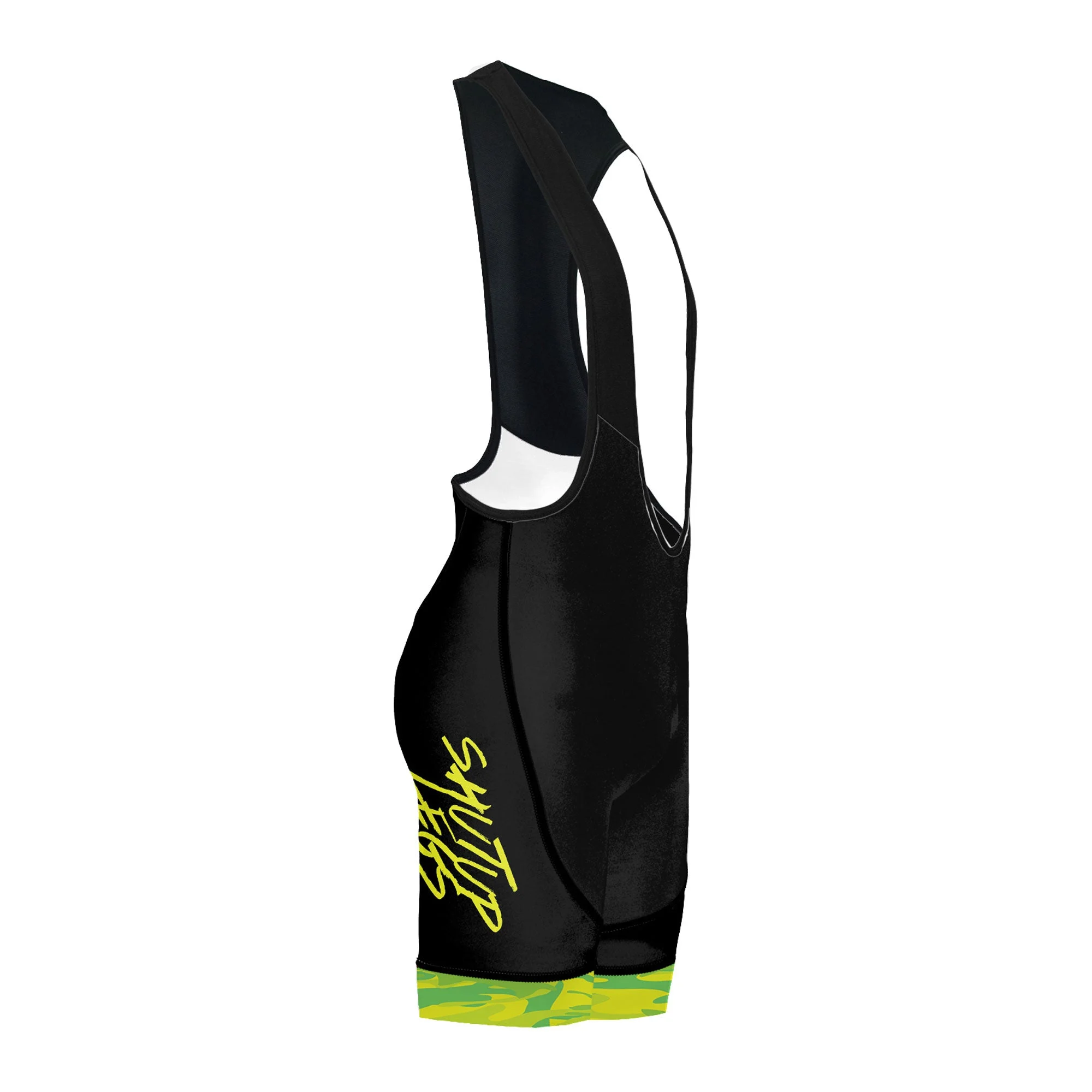 Shut Up Legs Neon Camo Bibs
