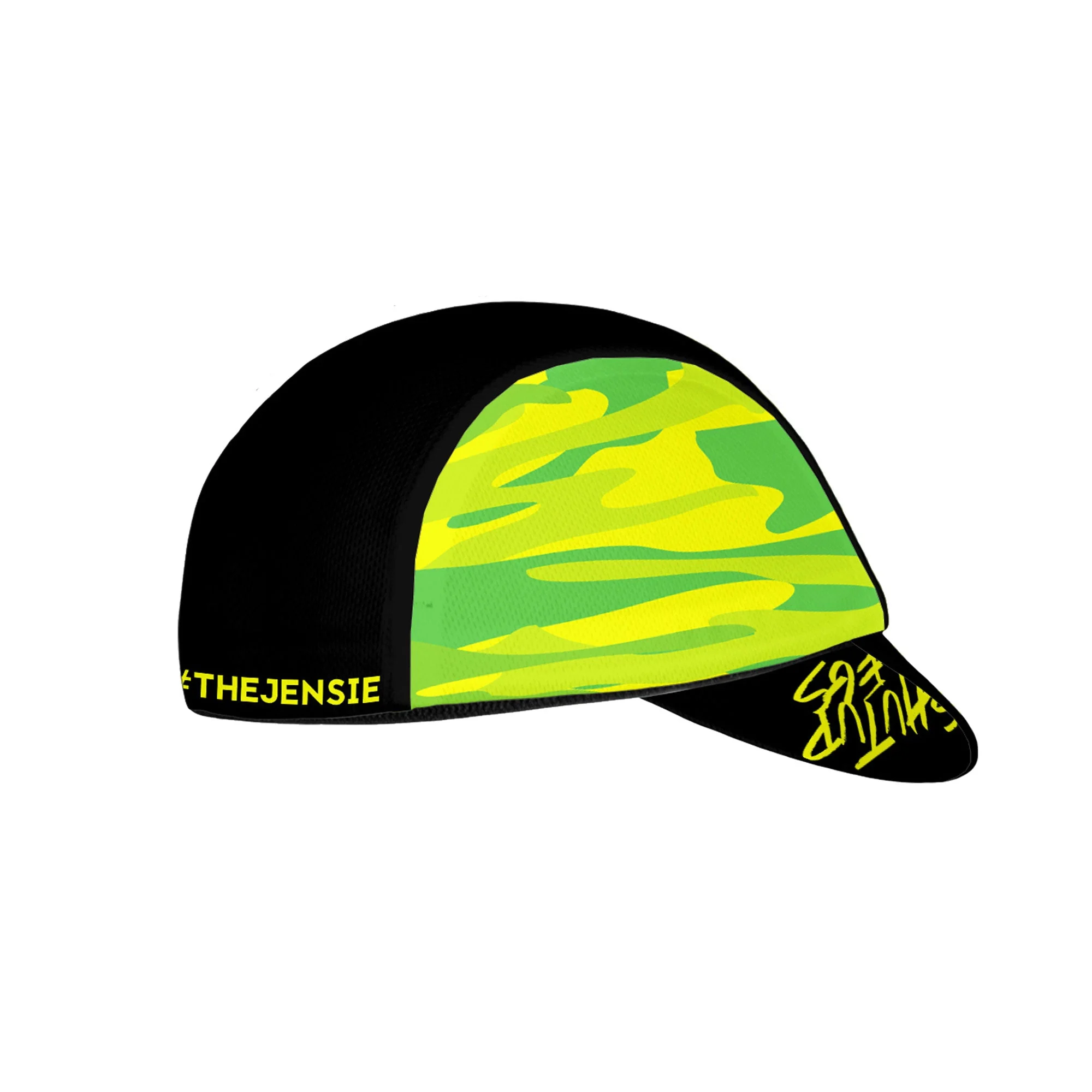 Shut Up Legs Neon Camo Cycling Cap