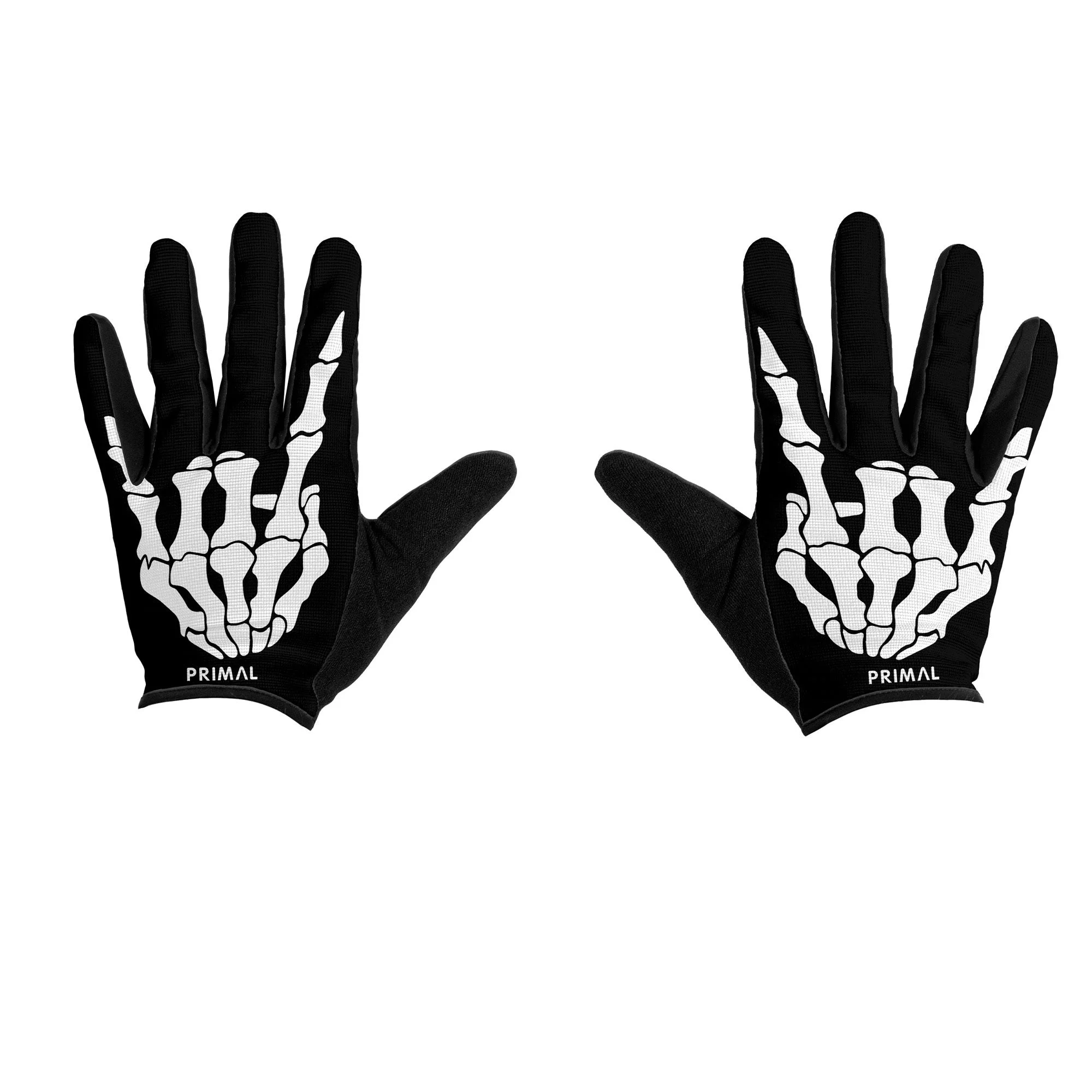 Skeleton Long Finger Gloves