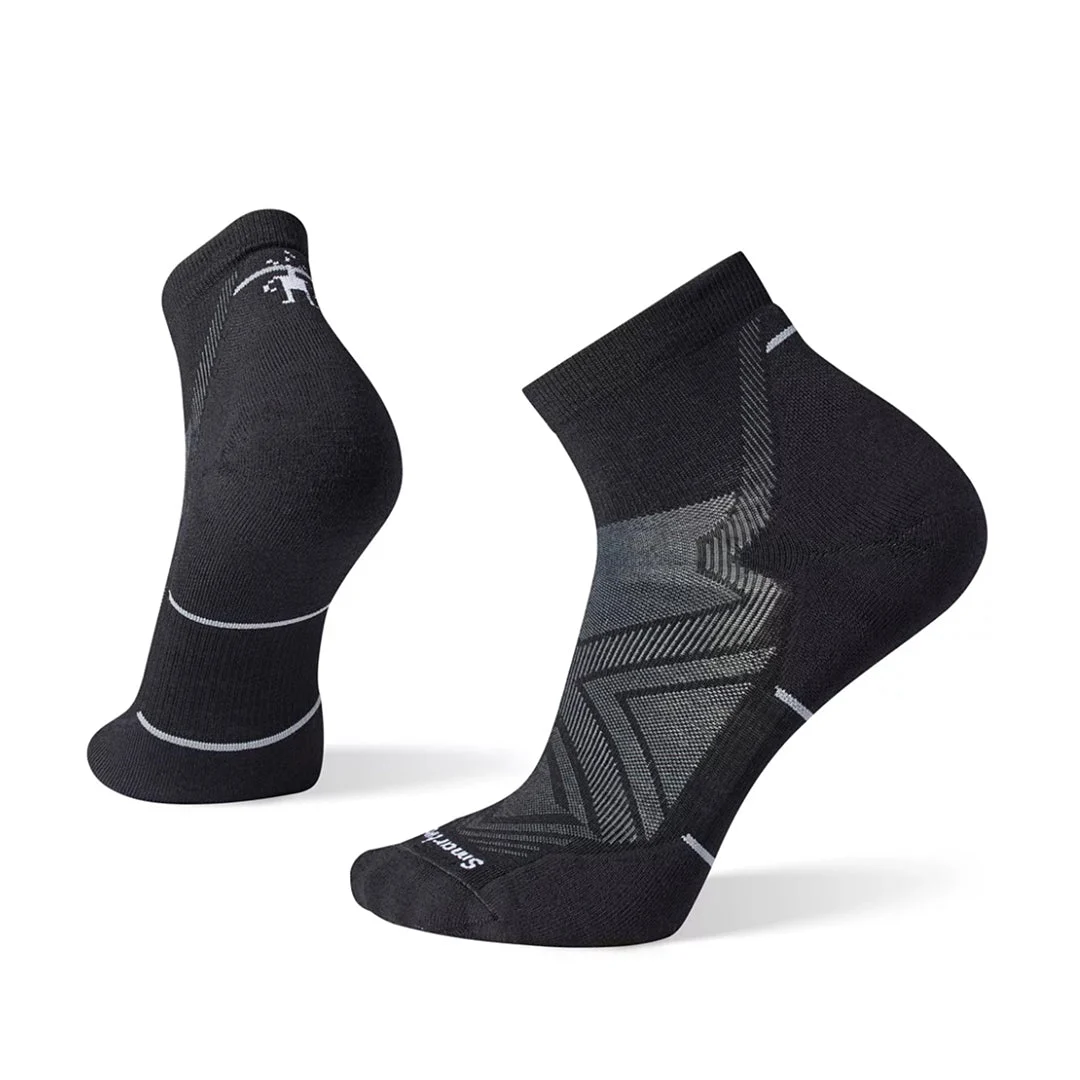 Smartwool Run Targeted Cushion Ankle Socks - Black
