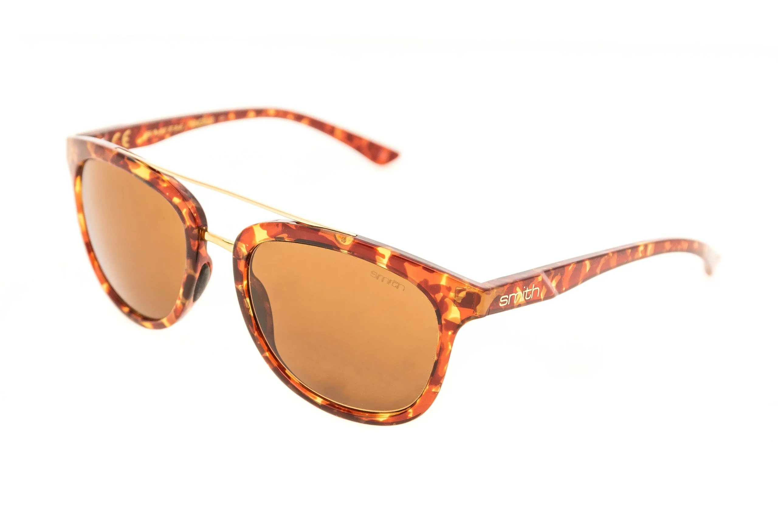 Smith Clayton Womens Sunglasses Tortoise Frame ChromaPop Polarized Lens