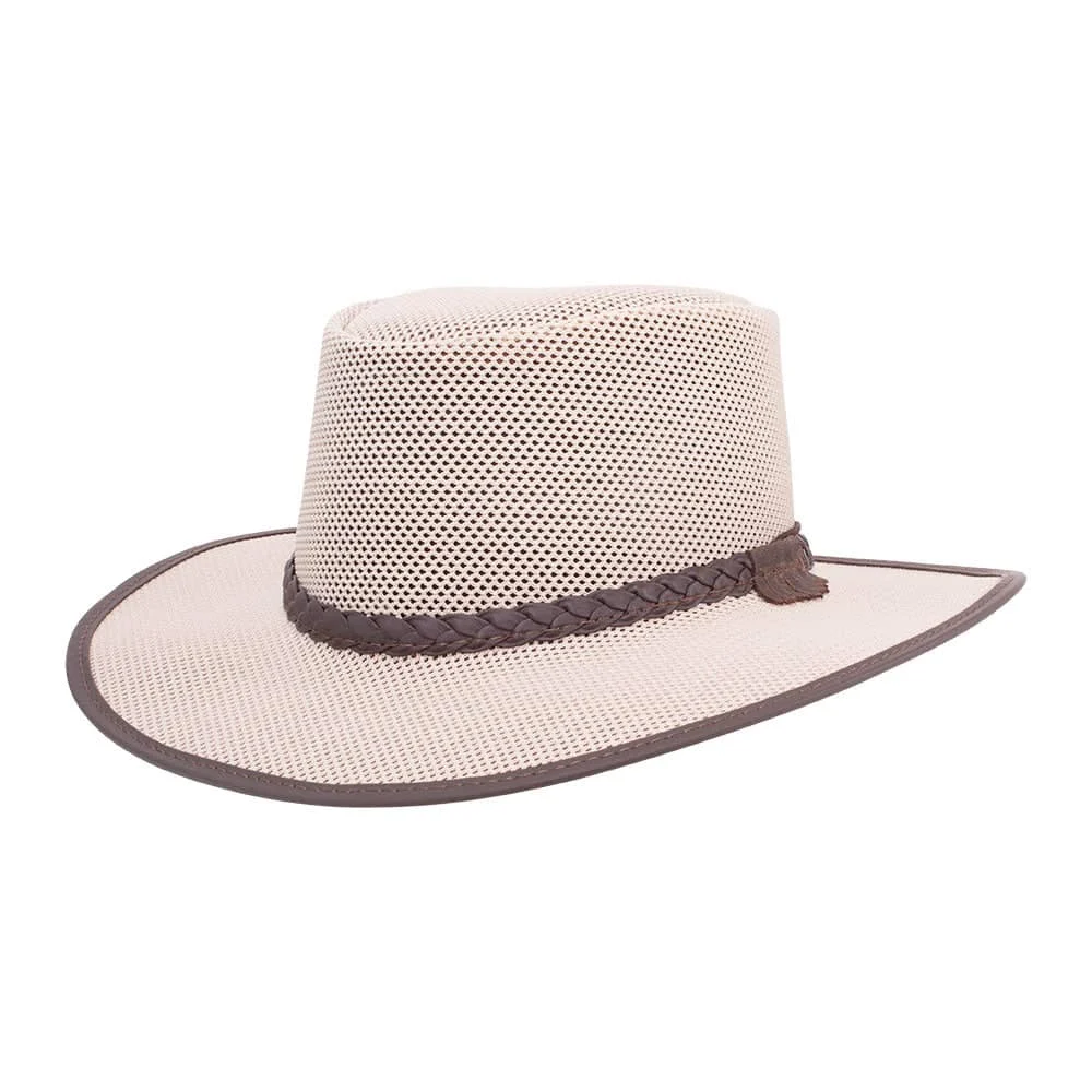 Soaker | Mens Eggshell Breathable Wide Brim Sun Hat