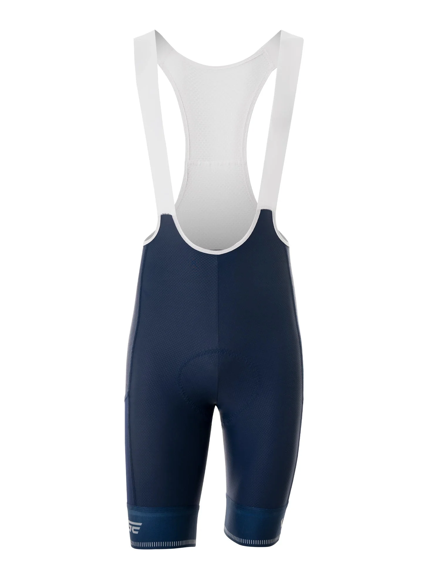 SOLIDS ADVENTURE CARGO BIB SHORTS LONG - MEN'S - NAVY