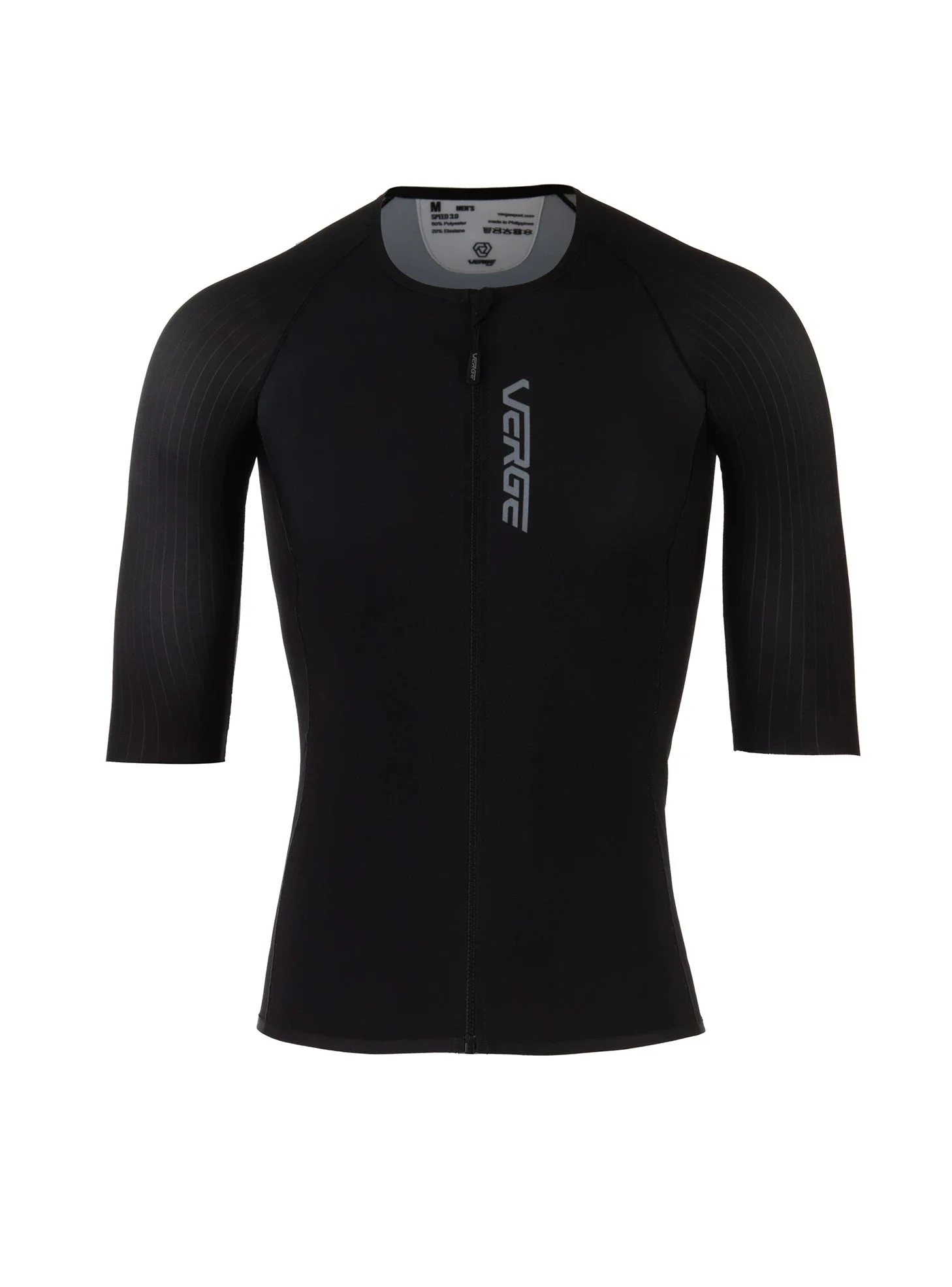 SOLIDS SPEED 3.0 TRI TOP SS - MEN - BLACK