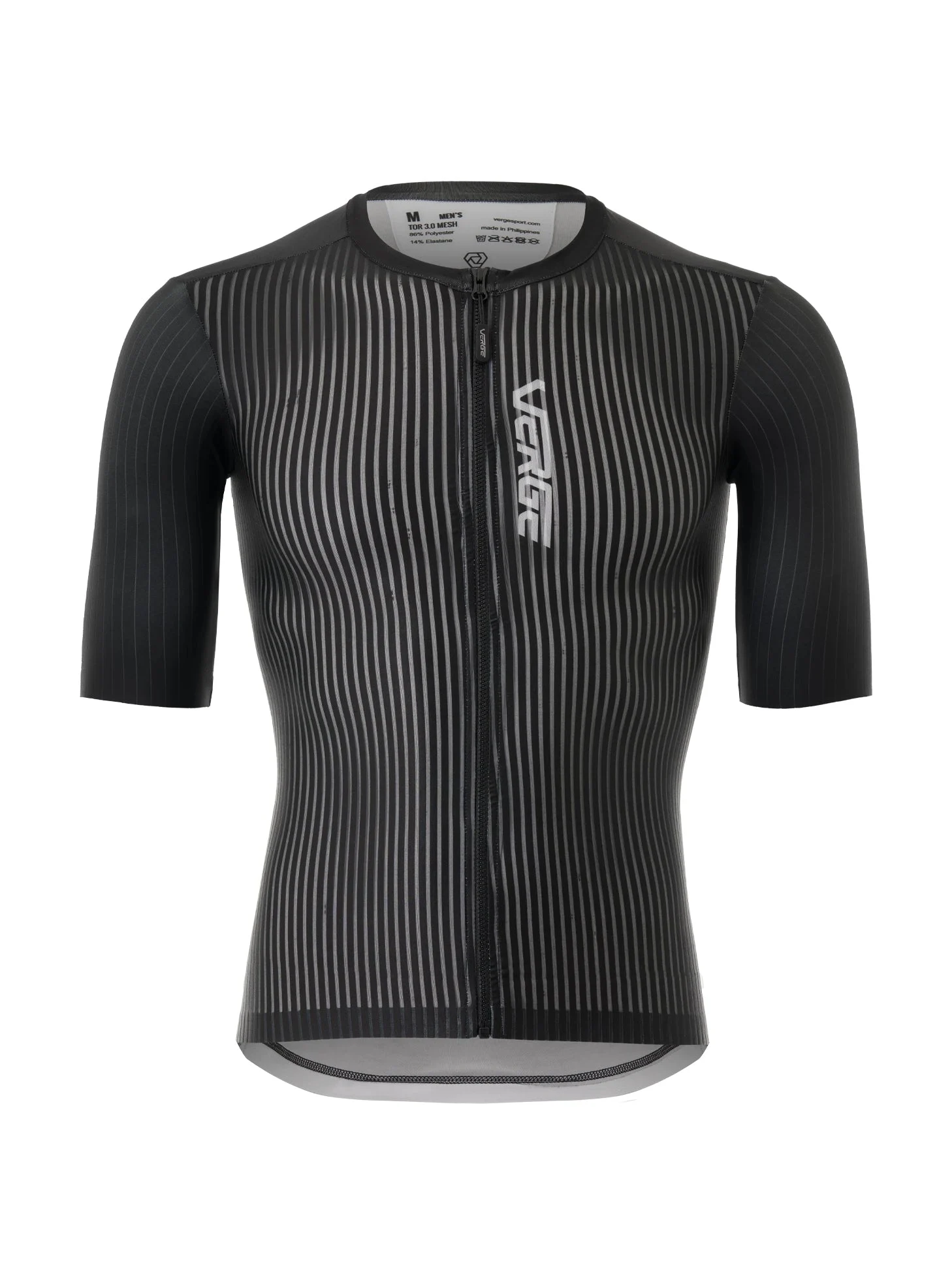 SOLIDS TOR 4.0 MESH SS JERSEY - WOMEN - BLACK