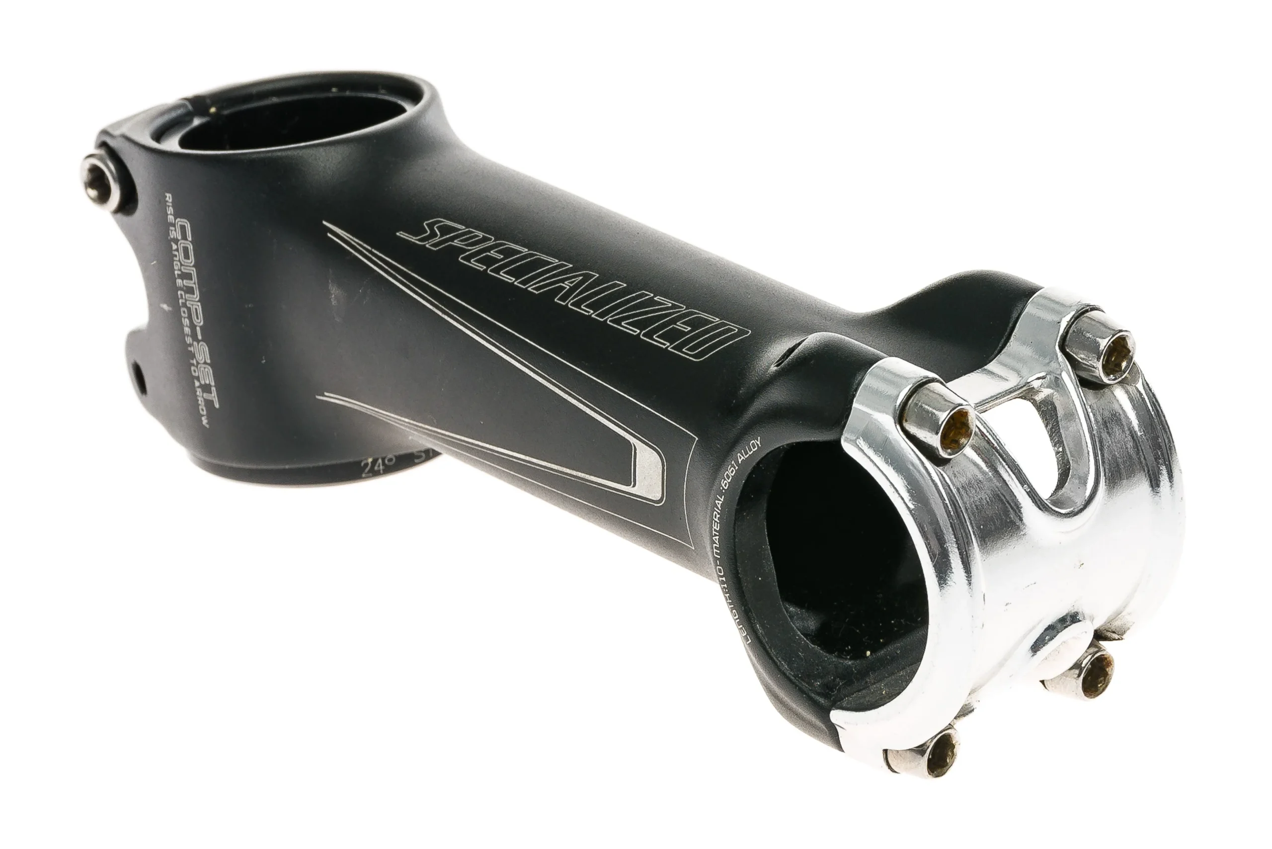 Specialized Comp-Set Aluminum Stem 31.8mm Clamp 110mm 8/16 Degree