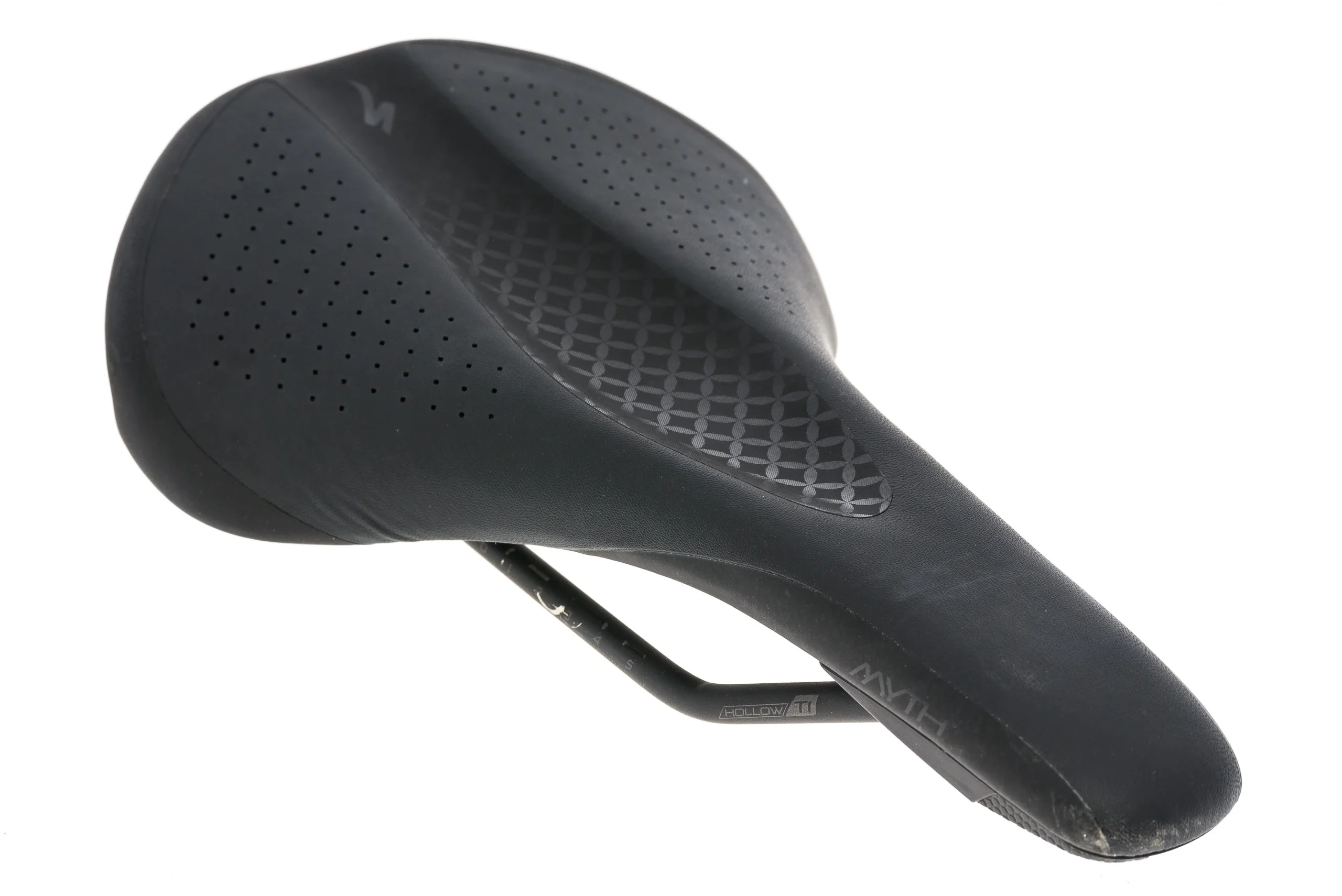 Specialized Myth Saddle 155mm Hollow Ti Rails Black
