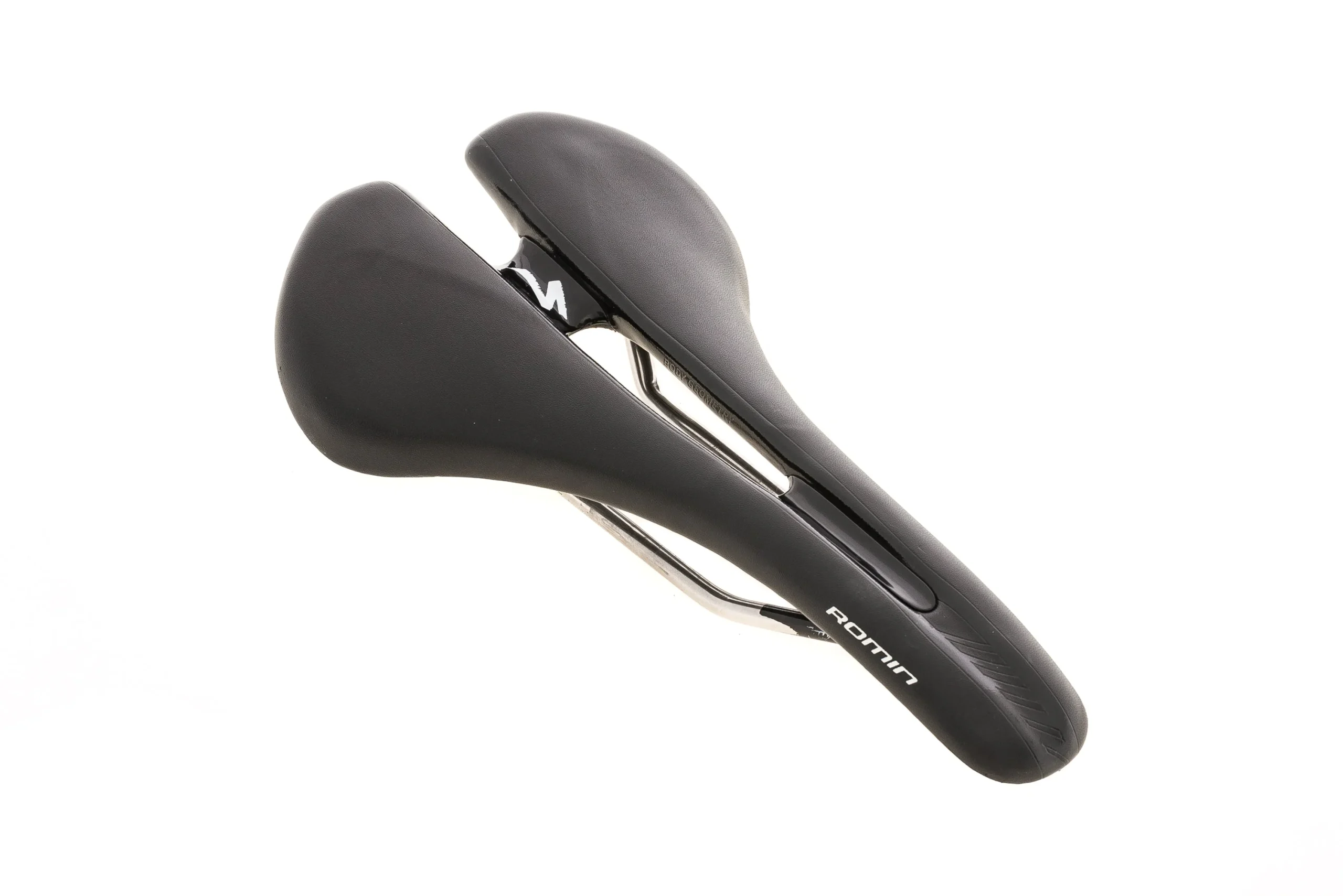 Specialized Romin Saddle 155mm Hollow Ti Rails Black