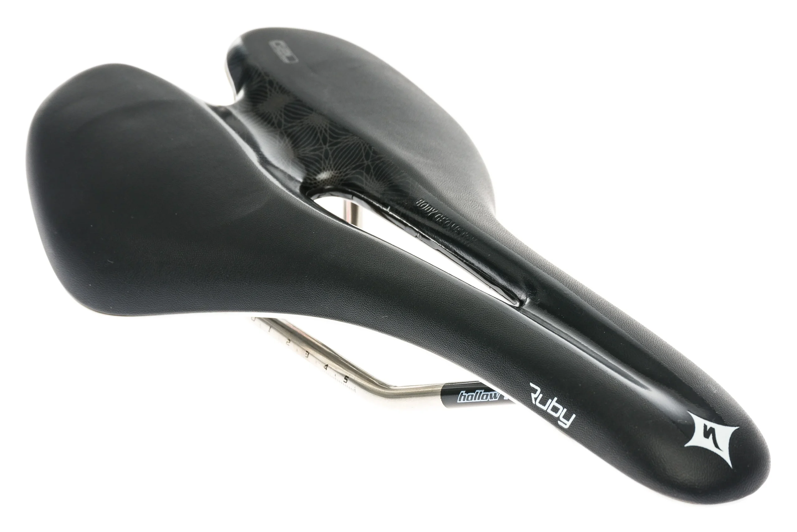 Specialized Ruby Expert Gel Womens Saddle 143mm Titanium Rails Black