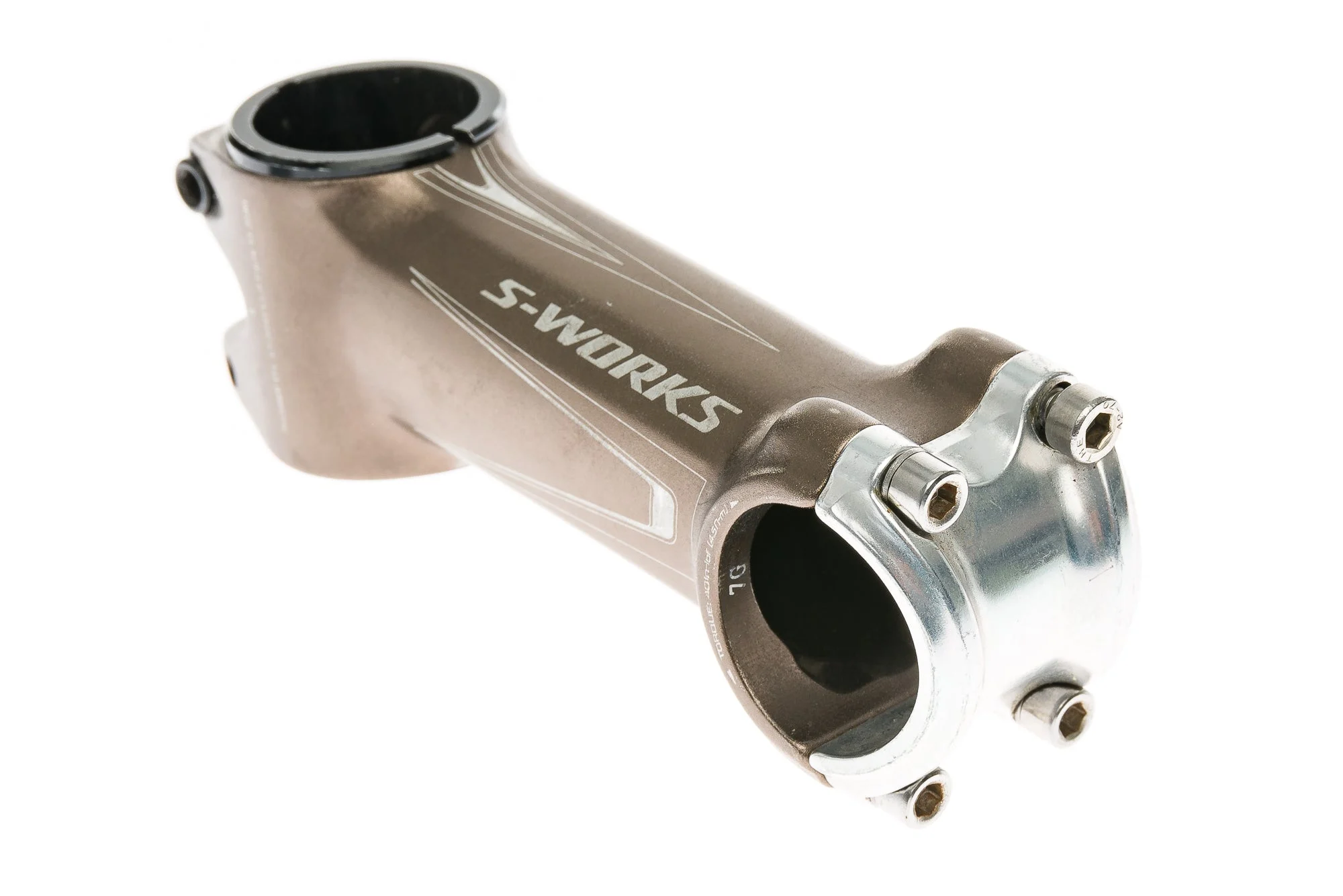 Specialized S-Works Alloy Stem 31.8mm Clamp 100mm Adjustable Silver