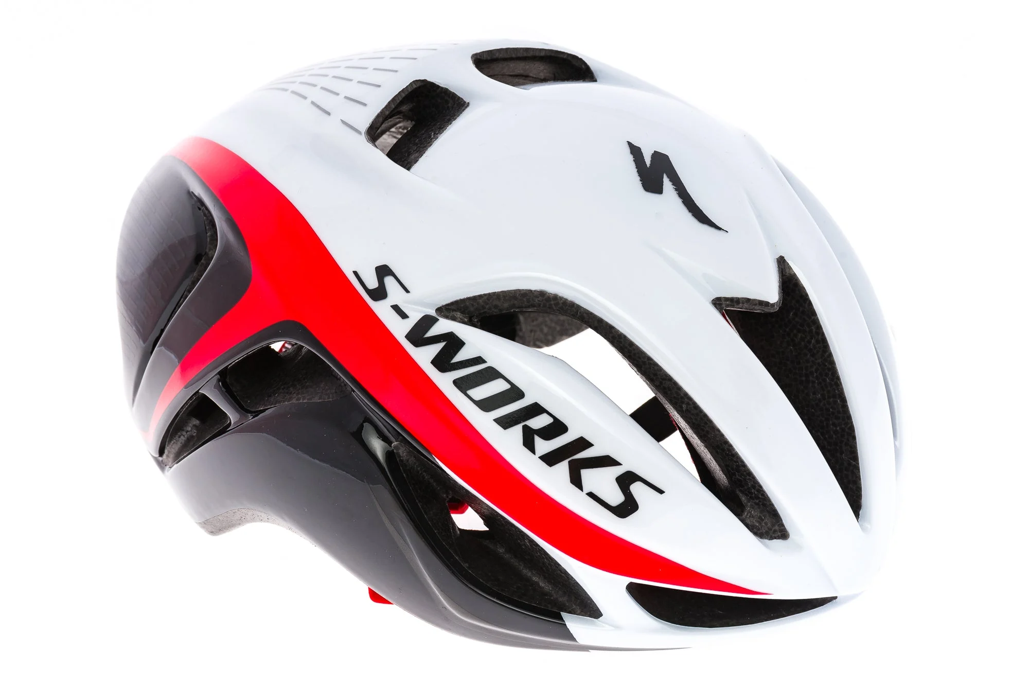 Specialized S-Works Evade Helmet Large 57-63cm Red/White/Black